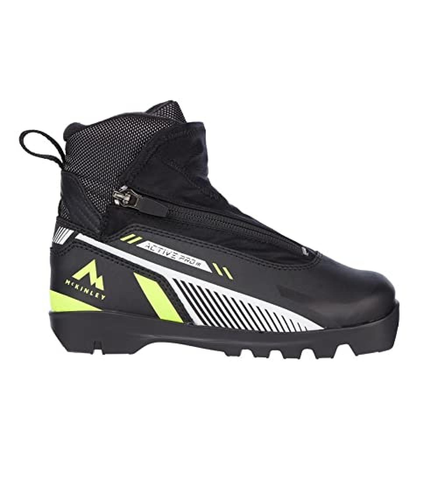 McKINLEY Active Pro cross-country ski shoe Black/Yellow 37.5 EU