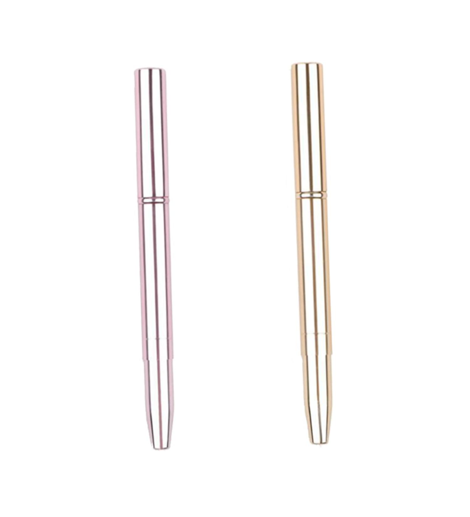 Balacoo 6 Pcs Retractable Lip & Makeup Brush Set - Double Ended Lip Brush Foundation & Powder Brushes - High Quality Artificial Fiber for Perfect Application - Buy Online on GoSupps.com