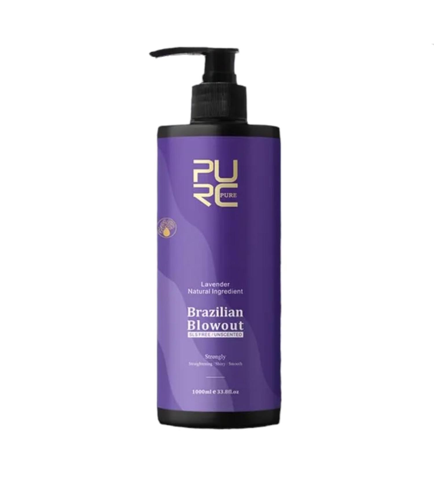 PURC PURE Keratin Hair Care Treatment Relaxer and Tamer - 1000ml | International Shipping Available for Healthy Smooth Hair - Buy Online on GoSupps.com