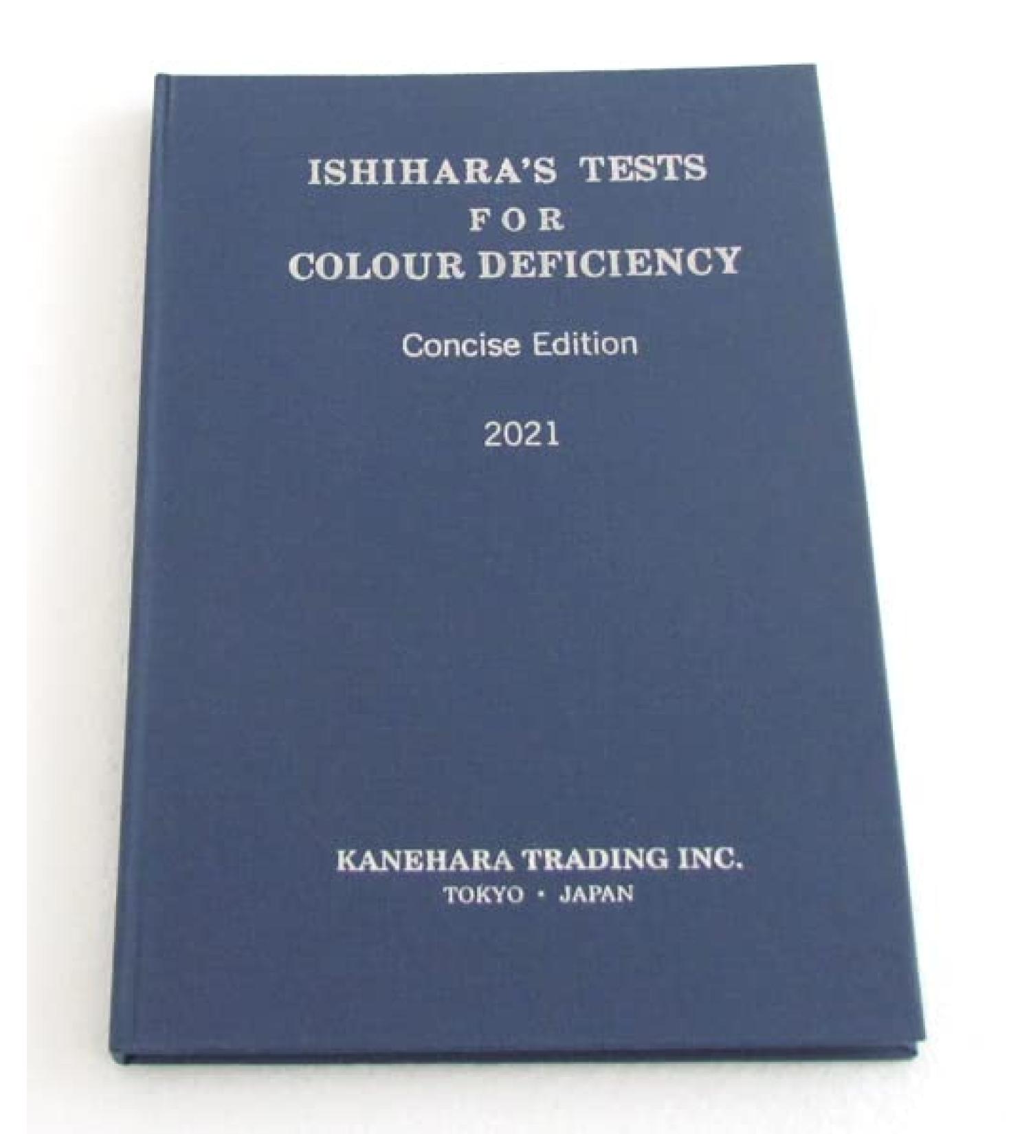 Ishihara Color Deficiency Test Chart Books - Identify Color Blindness - Buy Online on GoSupps.com