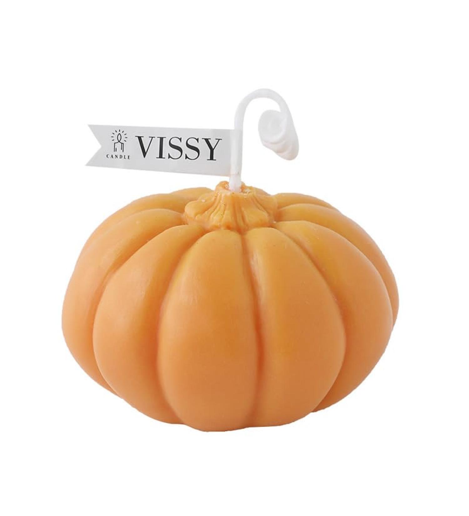 Buy Creative Pumpkin Shape Aromatherapy Candles - Handmade Rose Flavor for Birthdays New Year & Festivals | Perfect for Home Office & Store Decor - Buy Online on GoSupps.com