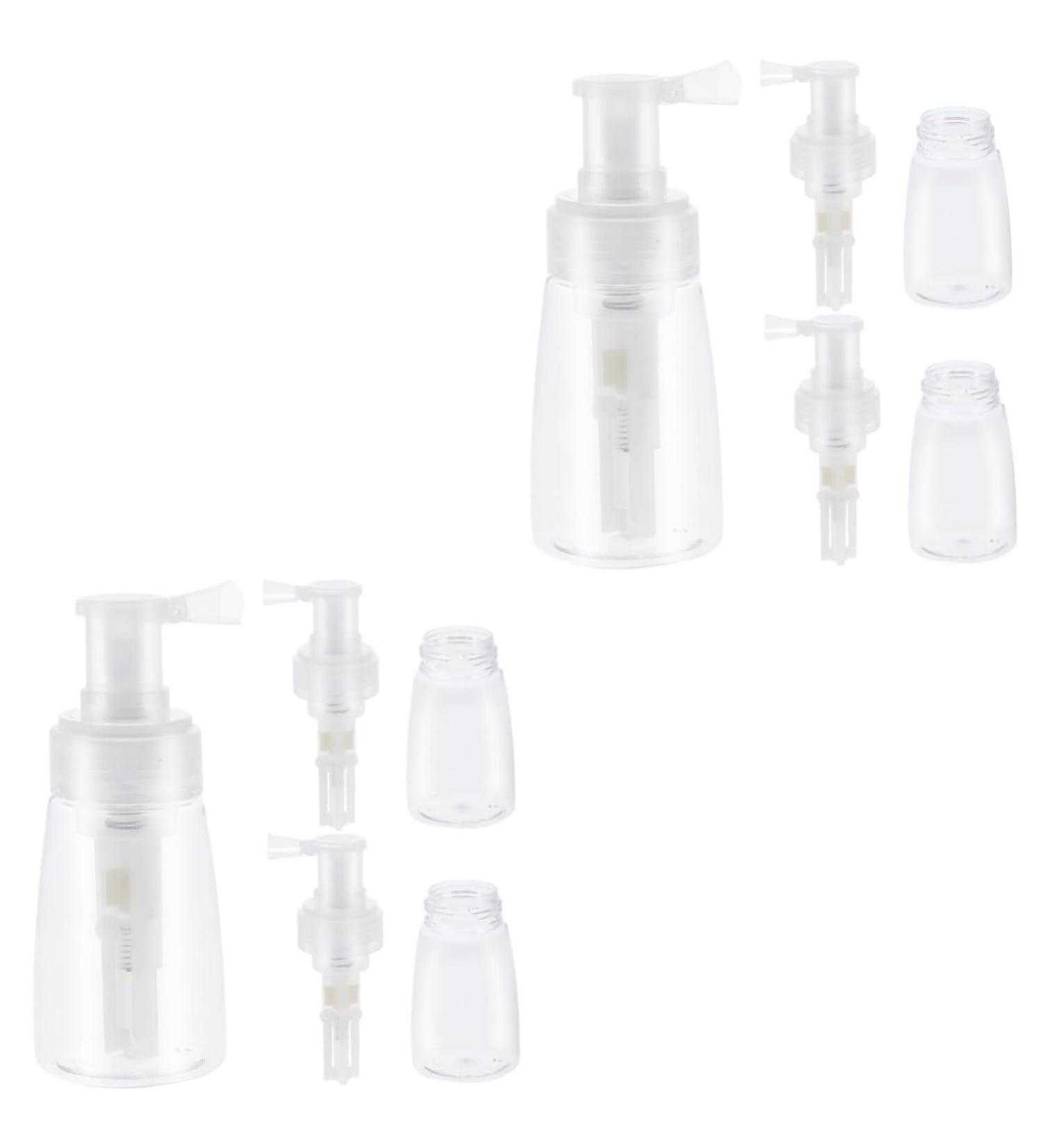 FRCOLOR 6 Pcs Travel Powder Spray Bottles - Portable Talcum Face & Hair Powder Bottles for Fine Mist | Ideal for International Shipping - Buy Online on GoSupps.com