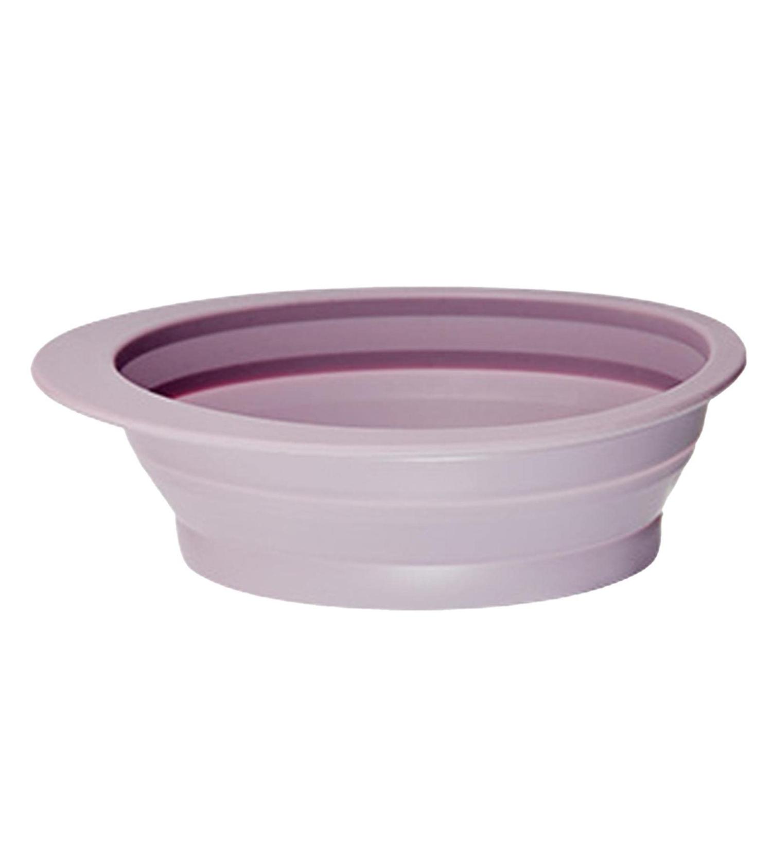 Yajexun Makeup Cleaner - Bowl Scrubber Brushes Foldable Silicone - Portable Washing Tool Mat Cleaning for Brushes Sponge and Puff Women Purple - Buy Online on GoSupps.com