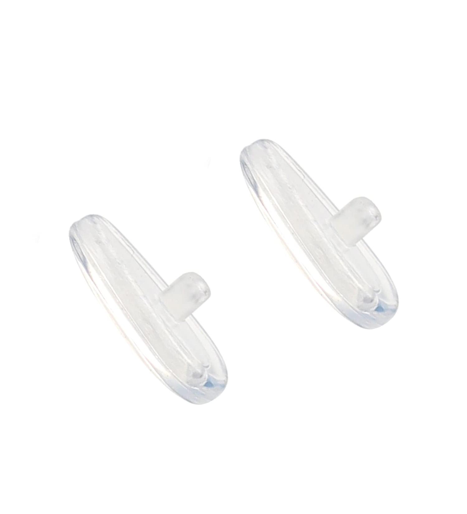 BlazerBuck Clear Replacement Nose Pads for Oakley Conductor 6 OO4106 / Conductor 8 OO4107 Clear