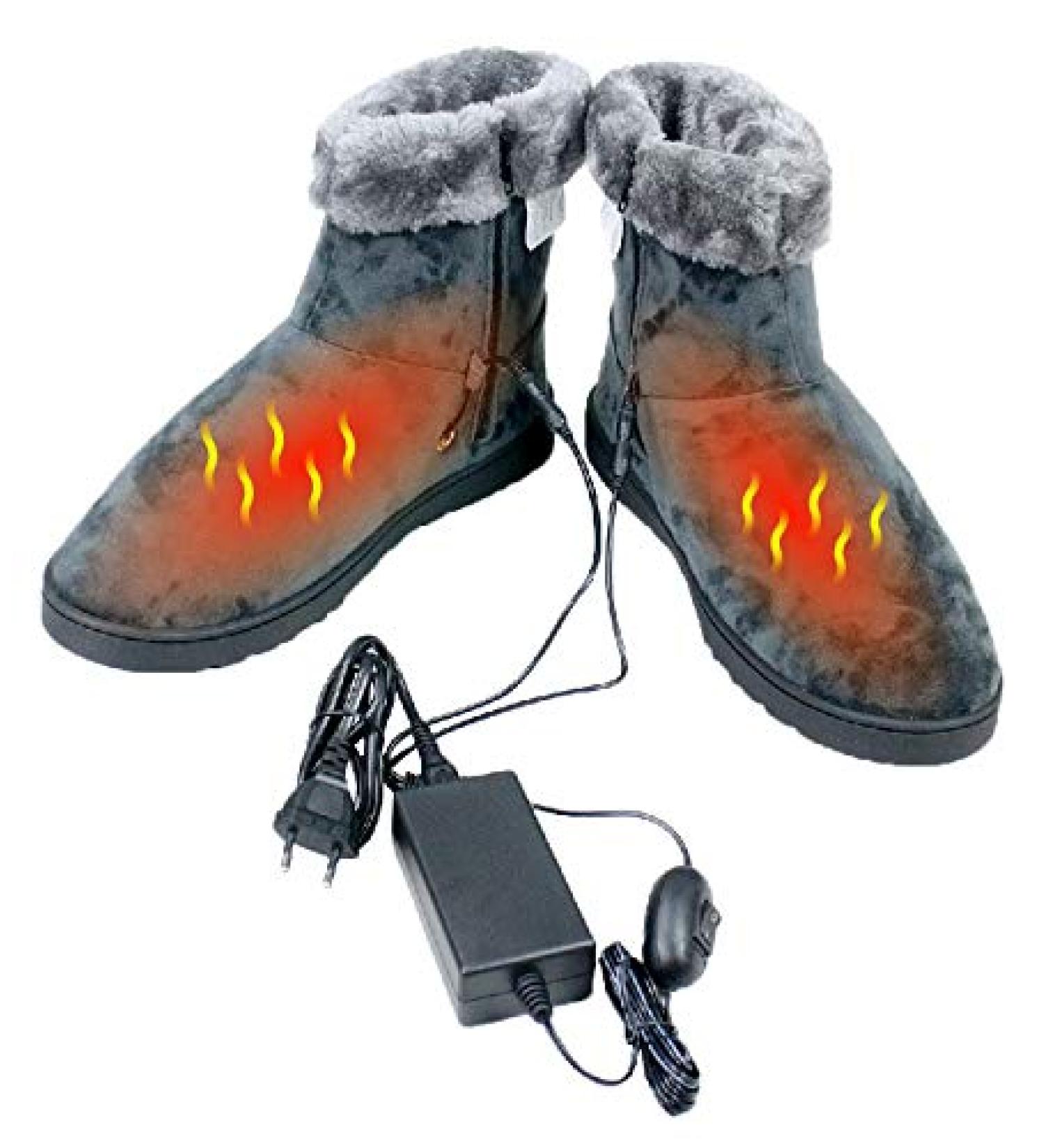 Obbomed MF-2600M Carbon Fiber Heated Shoes - USB 5V 10W | Infrared Foot Warmers for Cold Feet | Winter House Shoes Size M 37-41 - Buy Online on GoSupps.com