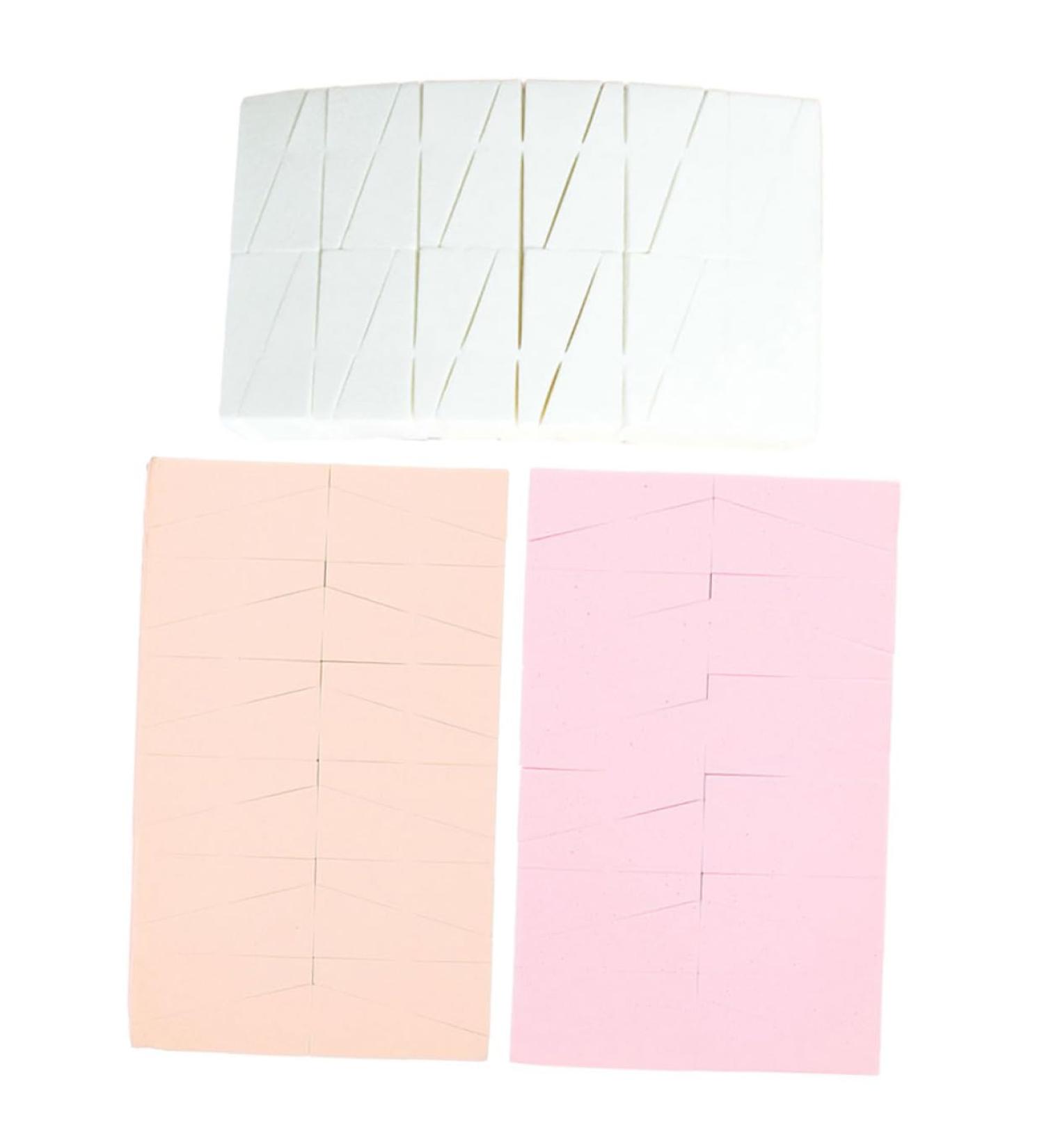 Ipetboom 3 Triangle Puff Liquid Makeup Sponge Cosmetic Puff Face Powder Puff Triangular Powder Puff Makeup Foundation Wet and Dry Liquid Foundation Miss Hydrophilic Polyurethane - Buy Online on GoSupps.com