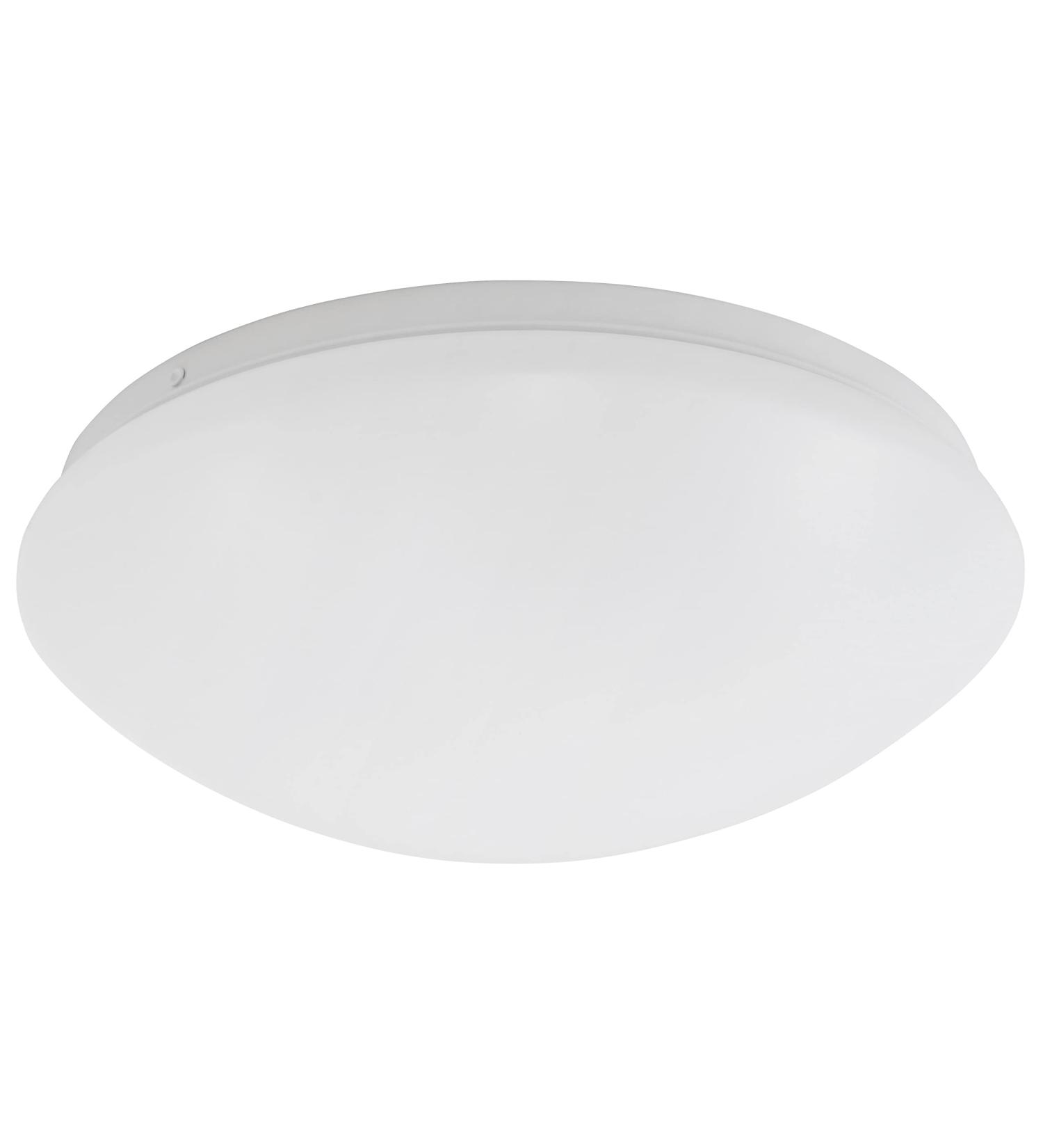 McShine Star Ceiling Lamp 1-Flame E27 with Motion Detector | White Ceiling Light for Hallway Staircase & Basement - Buy Online on GoSupps.com