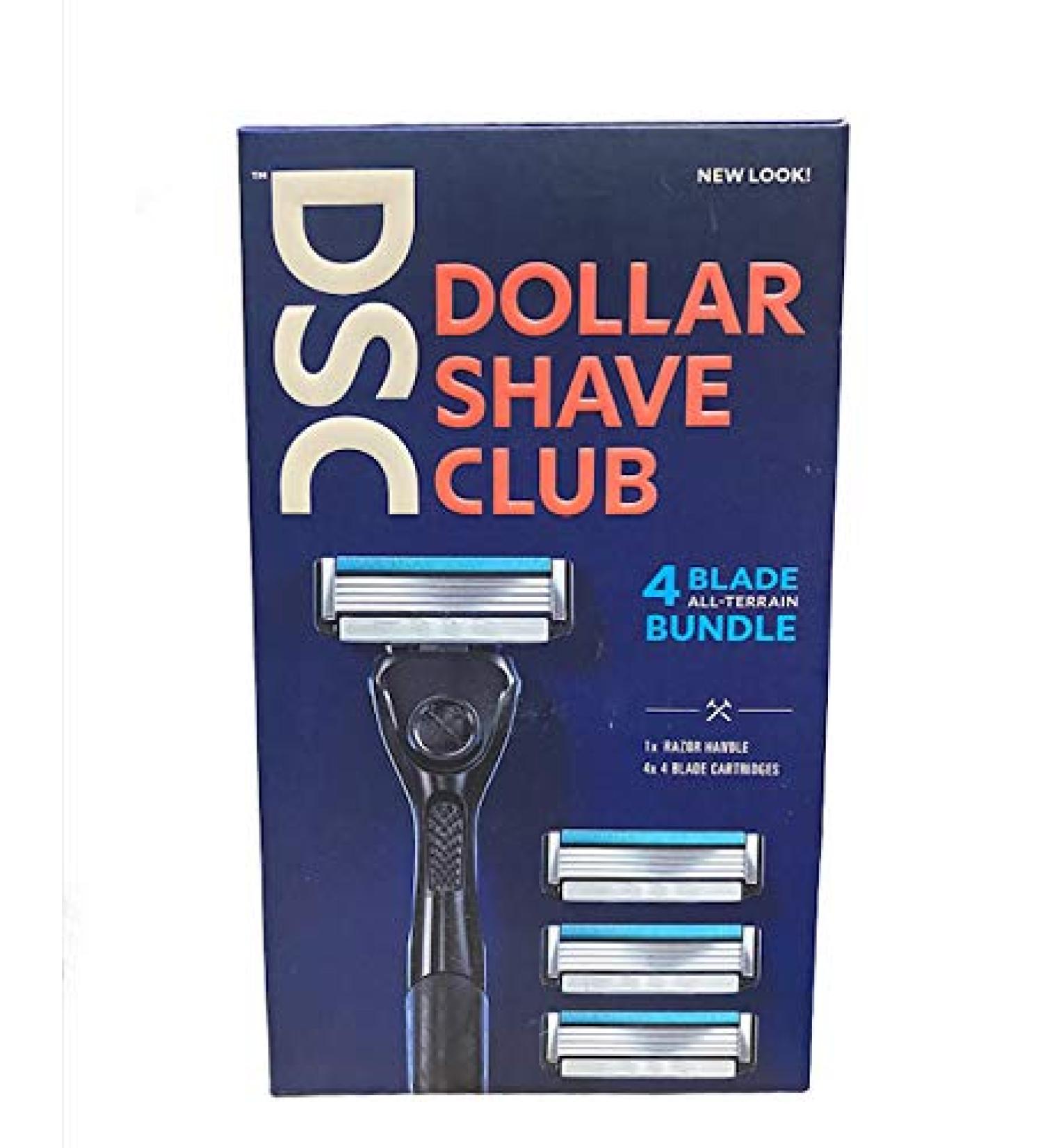 Dollar Shave Club 2 Cart Bundle - 4 Count Pack for Ultimate Savings - Buy Online on GoSupps.com