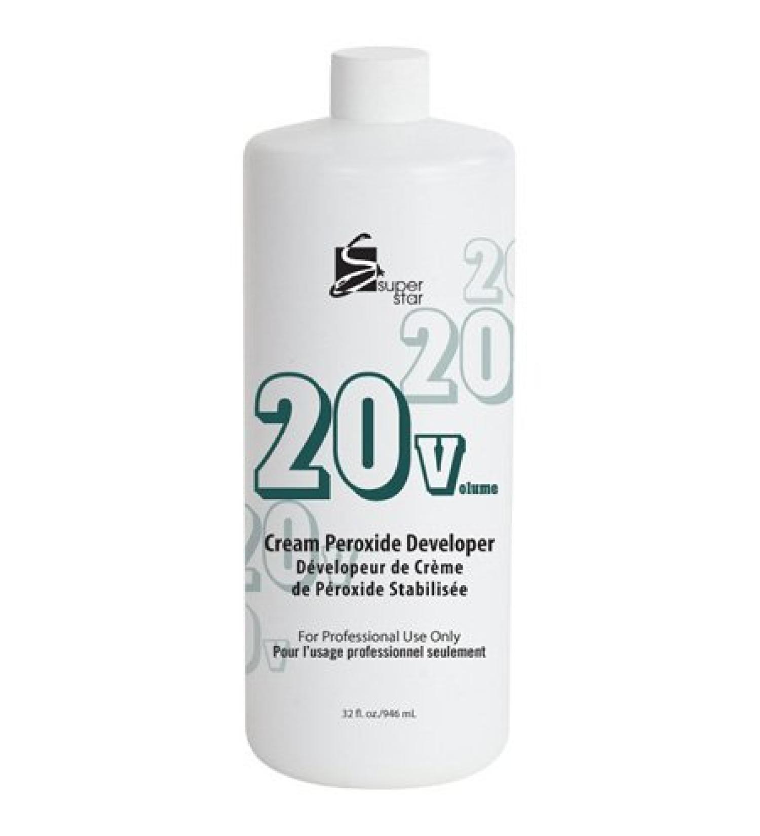 Super Star Cream Peroxide Developer (20 Volume - 32 fl oz)