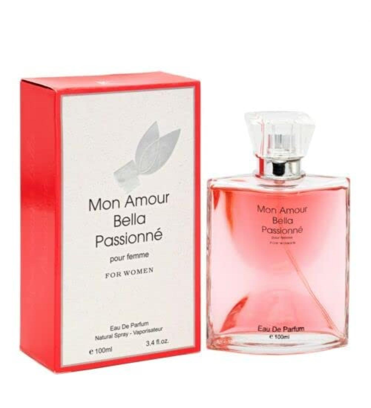 Mon Amour Bella Passionne pour femme For Women 3.4oz/100ml (Inspired by La vie este belle) eau de parfum Natural Spray