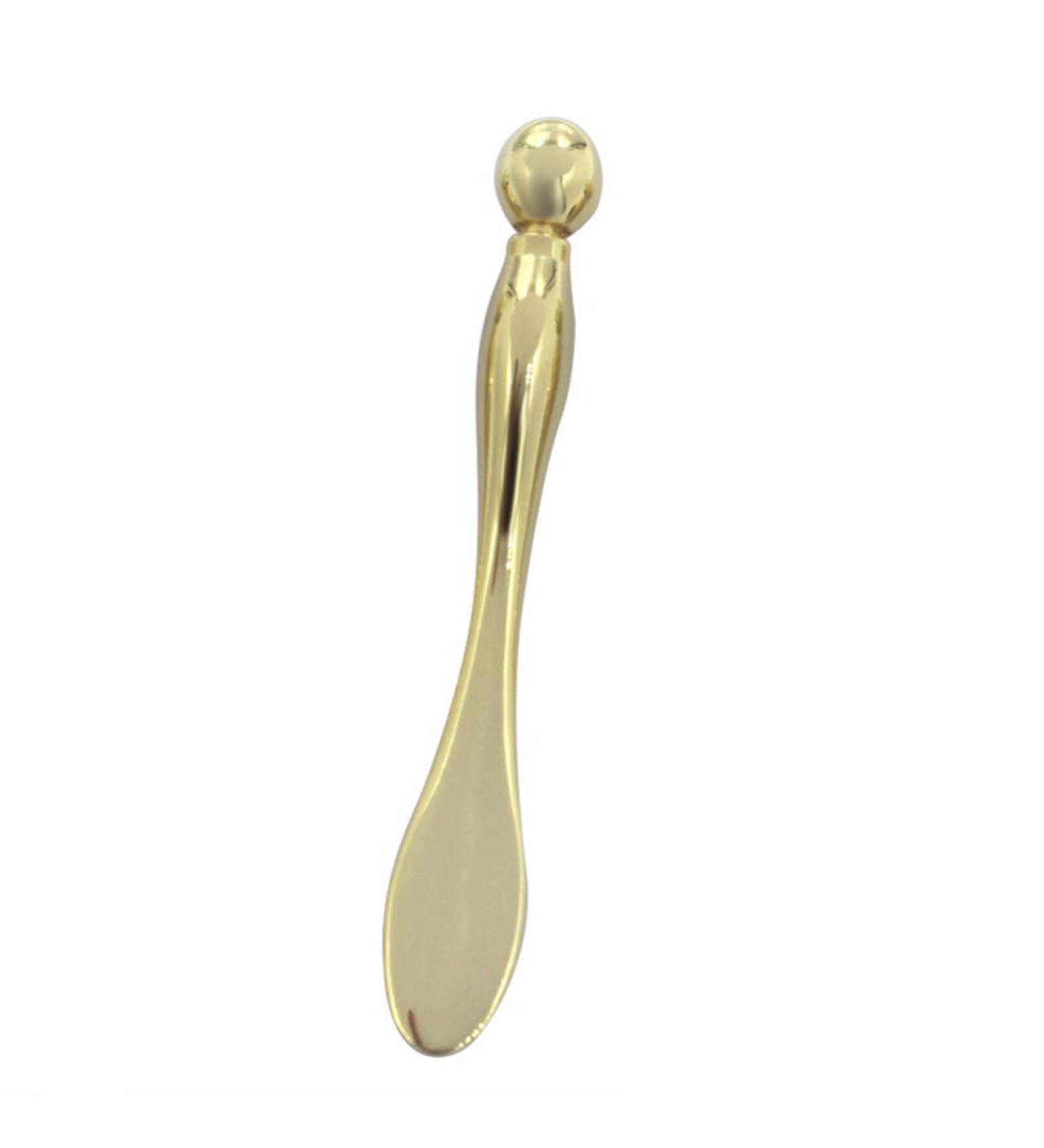Milisten Beauty Metal Makeup Spatula for Face & Facial Masks - Gold | International Shipping Available - Buy Online on GoSupps.com