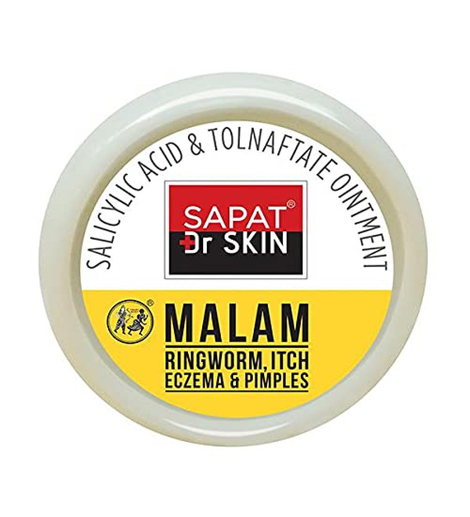 Exportmart Dr Skin Sapat Malam (Cream) for Itches Eczema Ringworms (11gm)