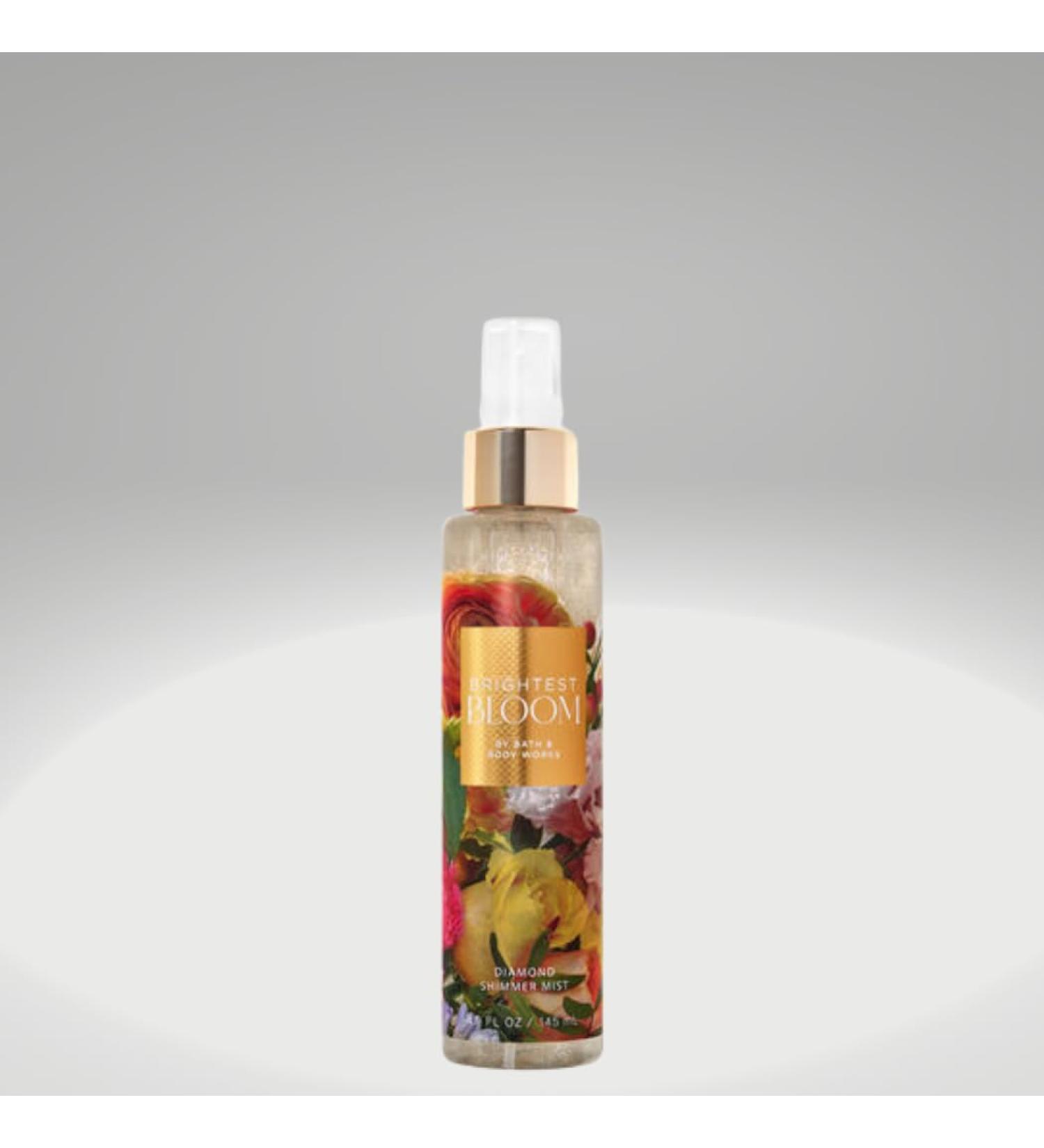 Bath & Body Brightest Bloom Scented Diamond Shimmer Mist - Full Size 4.9 fl oz/ 145 mL (Packaging May Vary)