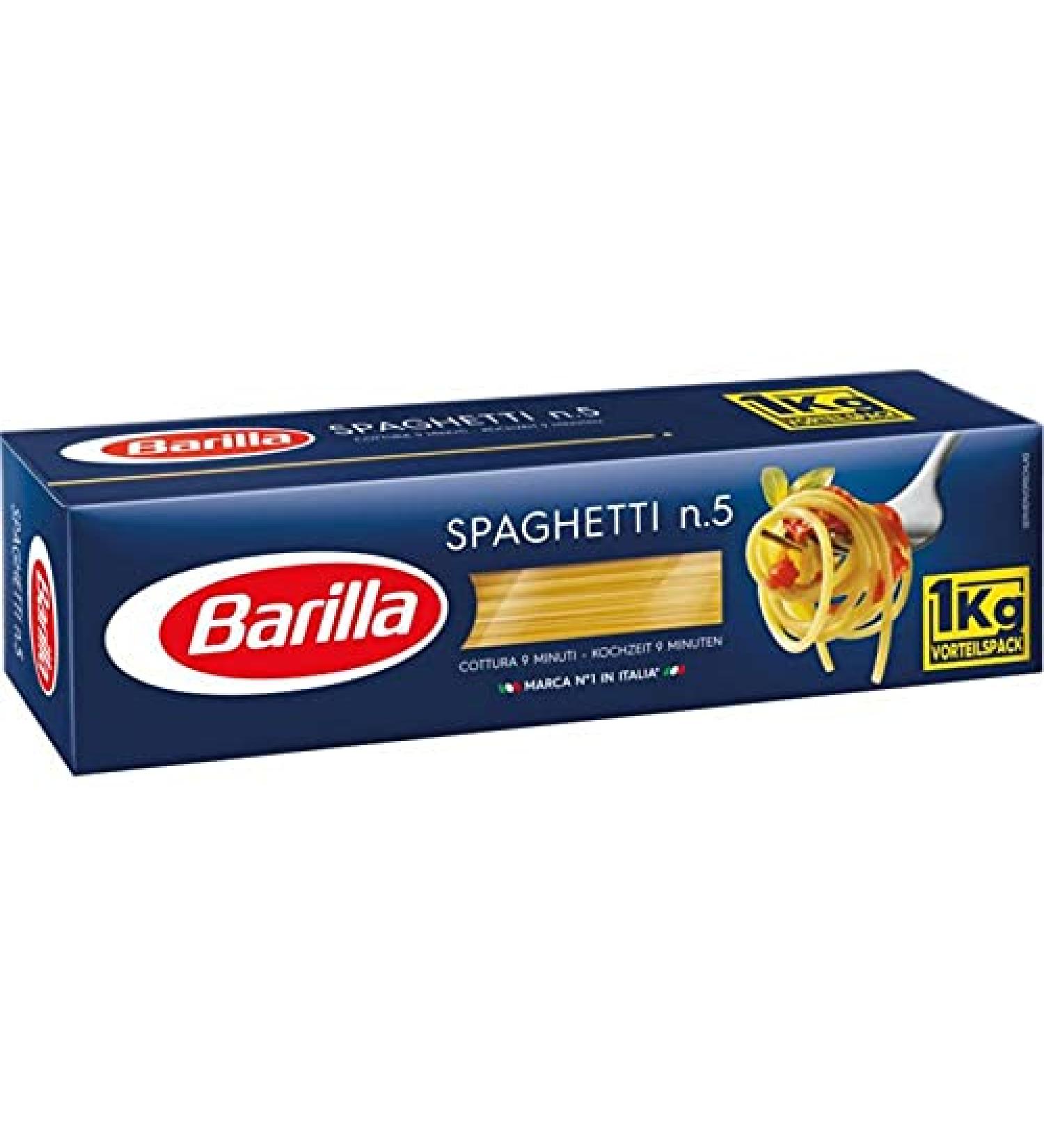 Barilla Barilla Spaghetti N.5 1kg (Pack of 5)
