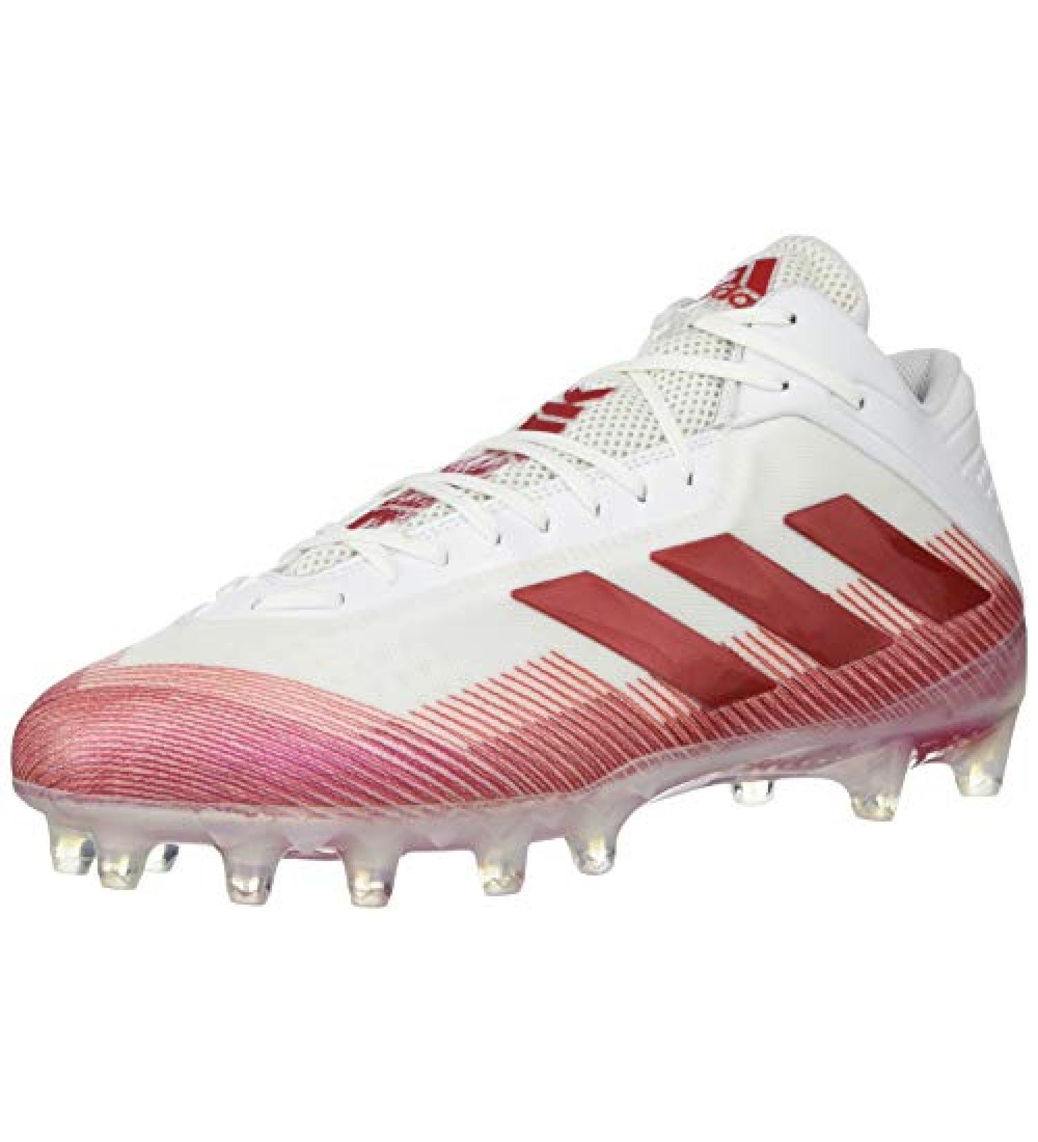 adidas Men's Freak Carbon Football Shoe 13 - White/Team Power Red/Red - Buy Online on GoSupps.com
