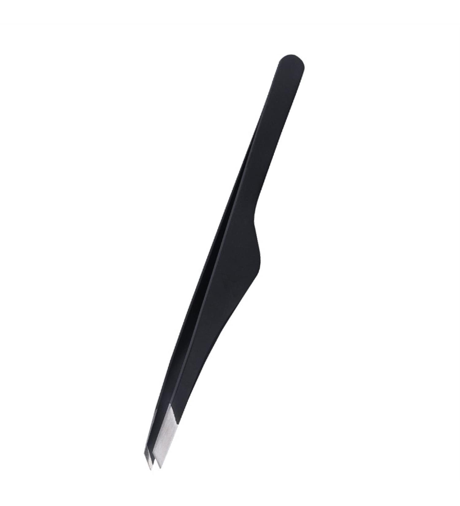Tweezers Professional Stainless Steel Slant Tip Hair Removal Eyebrow Tweezers Makeup Useful Hand Tool Precision Tweezers Set - Buy Online on GoSupps.com