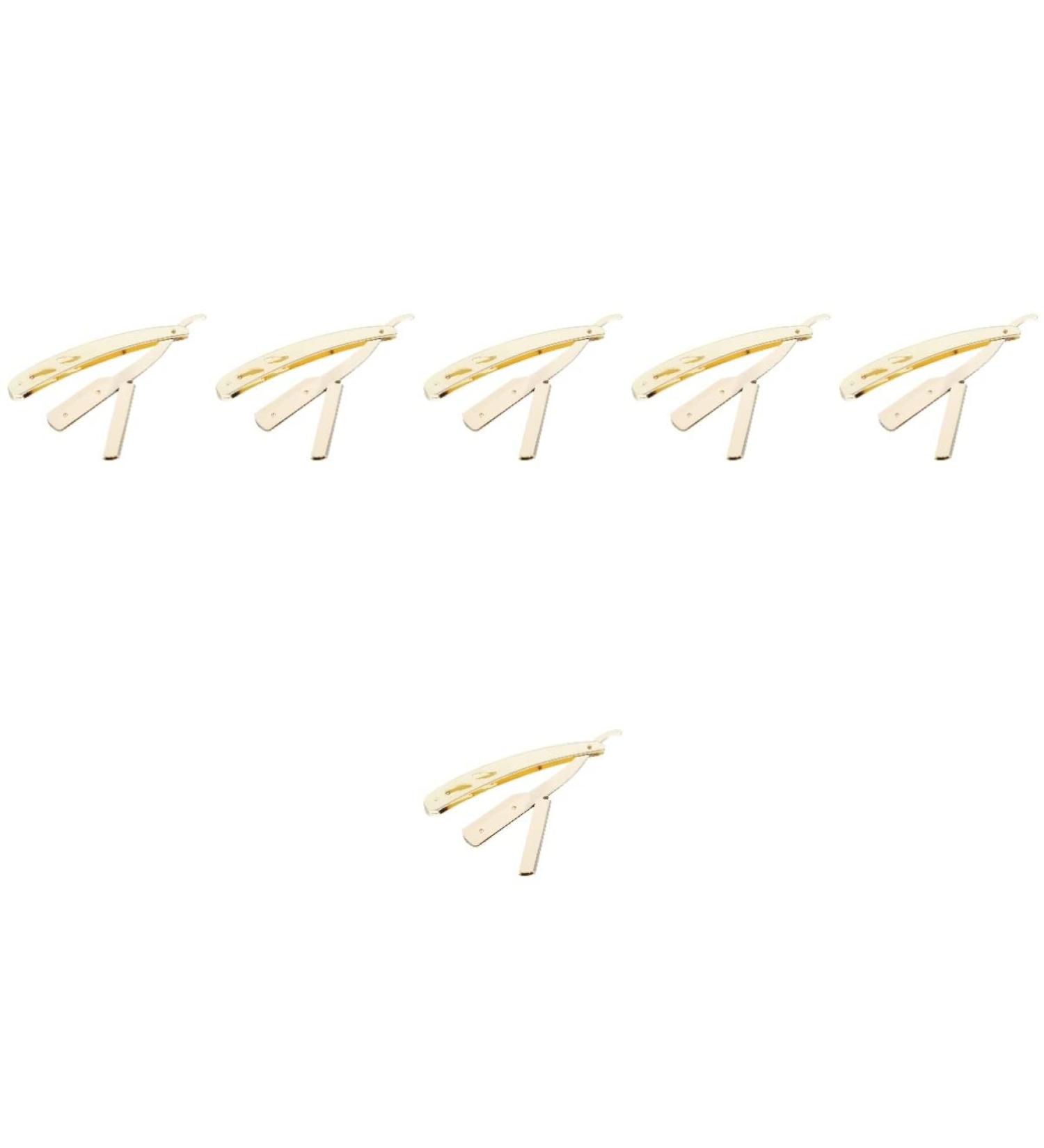 FOMIYES 6-Piece Men's Beard Cutting Tool Set - Rustproof Steel Razors for Precision Shaving & Hairdressing - Buy Online on GoSupps.com