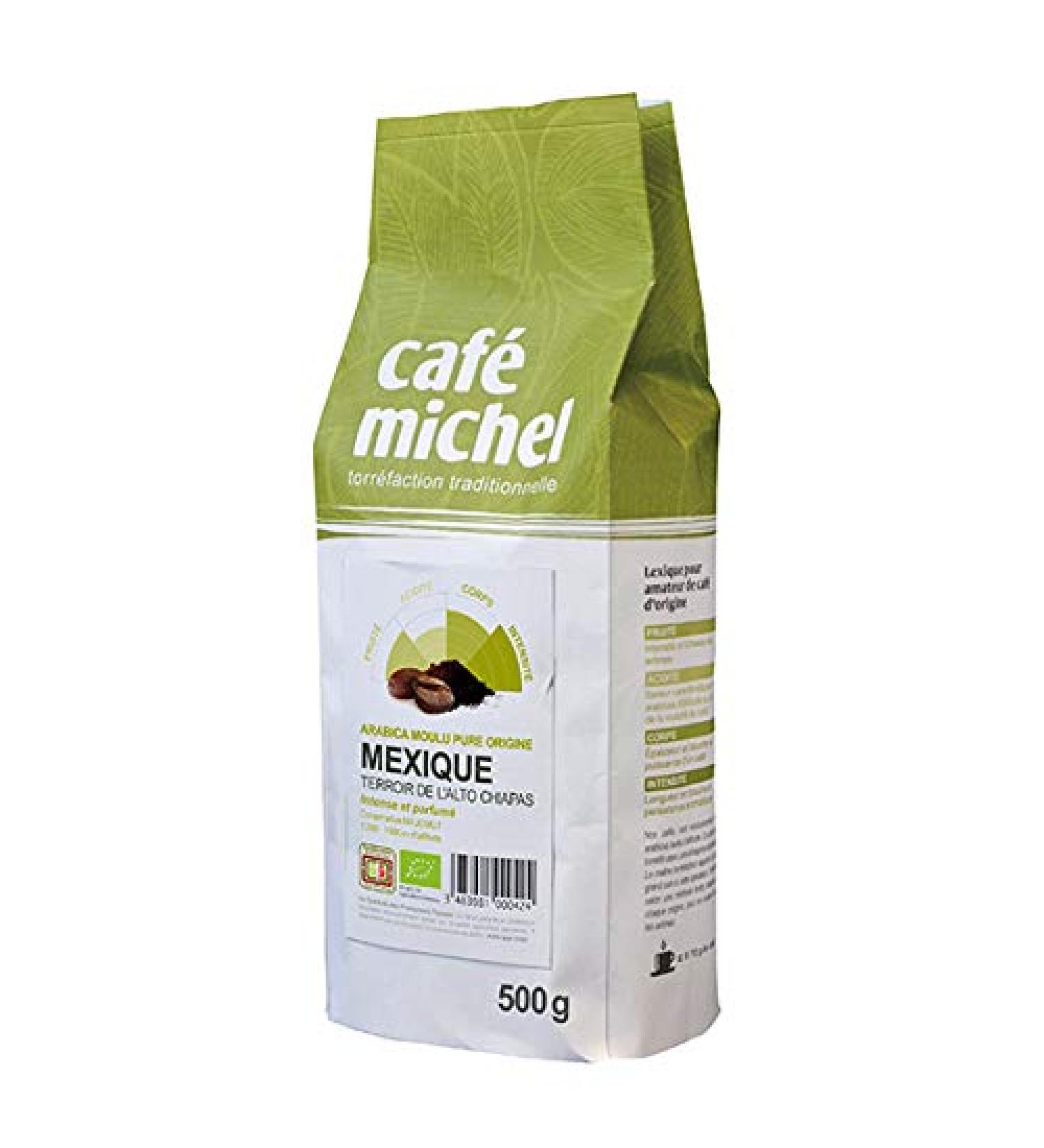 Caf Michel - Ground Coffee Mexico Alto Chiapas 500G - Unit - Buy Online on GoSupps.com