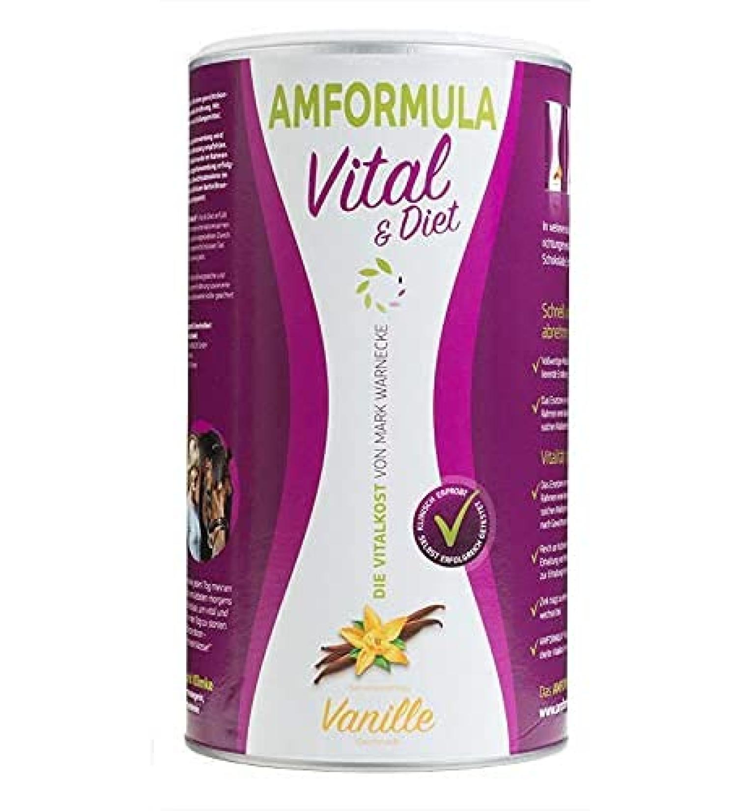 AMFORMULA DIET Vanilla 490g - Buy Online on GoSupps.com