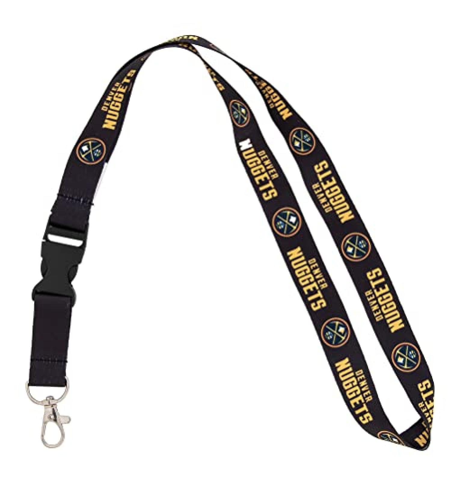 Denver Nuggets NBA Car Keys ID Badge Holder Lanyard Keychain - Detachable Snap Buckle (Lanyard 2) - Buy Online on GoSupps.com
