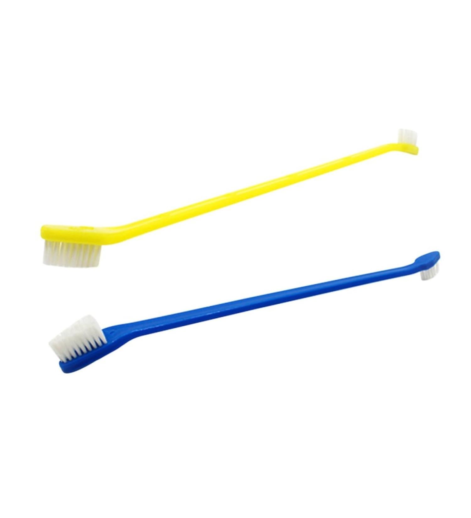 FOMIYES 2pcs Toothbrushes Toothpaste Cat Toothbrush Halitosis Pet Dental Care Pet Supplies Golden Retriever - Buy Online on GoSupps.com