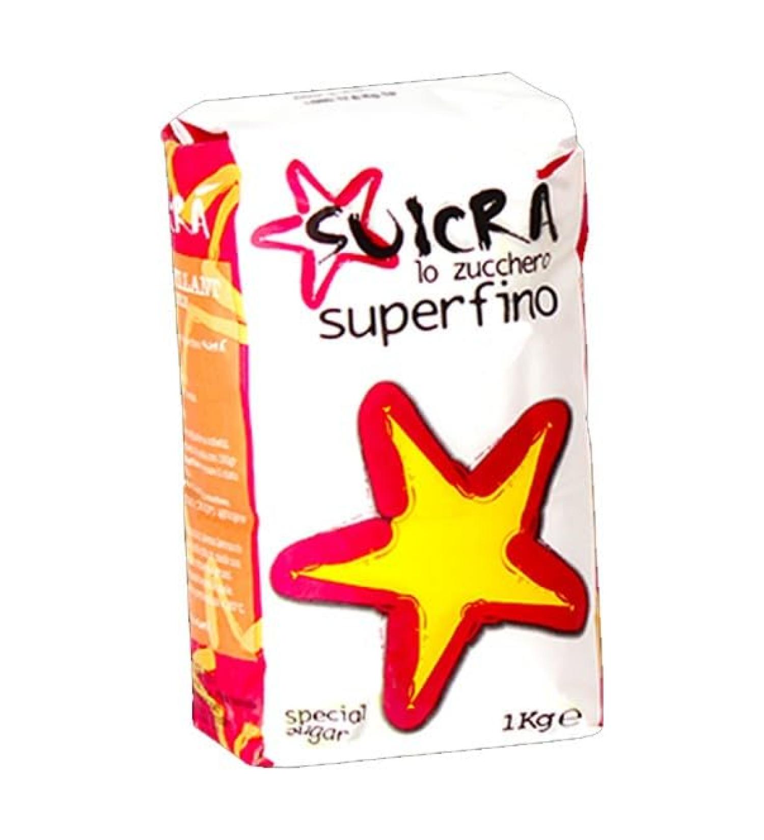 SUICRA' Suicra Superfine Sugar 1 kg