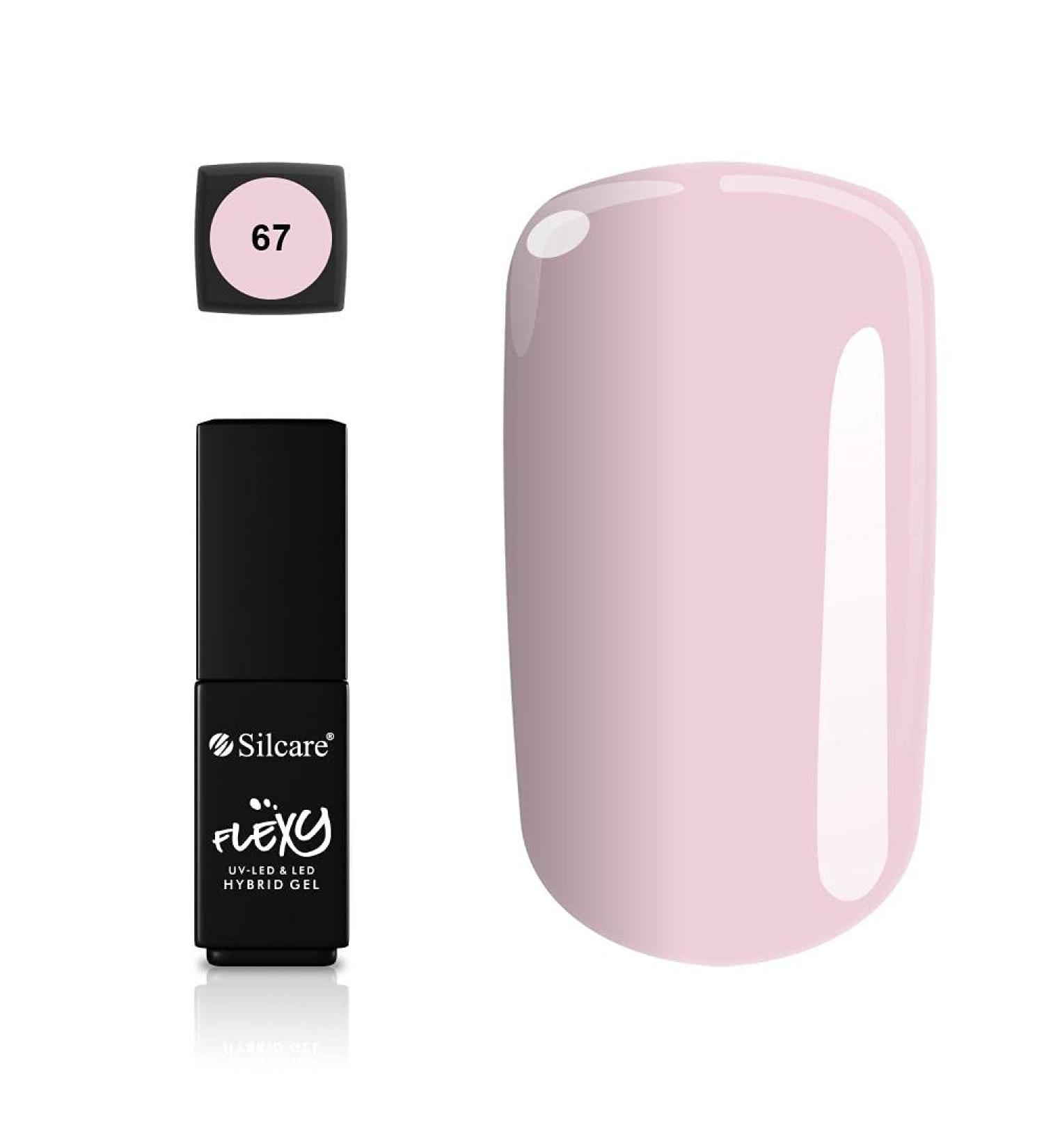 Silcare Flexy Hybrid Soak Off Gel No. 67 - Best International Shipping | Premium Nail Gel for Salon-Quality Manicures - Buy Online on GoSupps.com