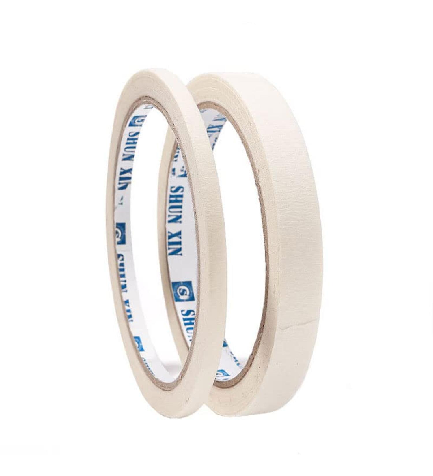 2pcs Nail Art Adhesive Tape Set - Creative DIY Design Nail Sticker with Strong Sticky Glue - 0.5cm & 1.2cm - Buy Online on GoSupps.com