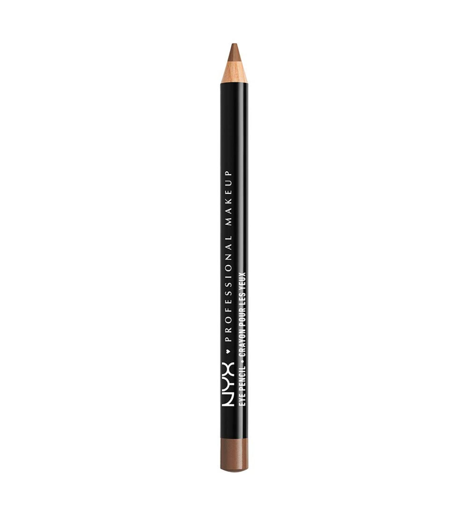 NYX Slim Eye Pencil - Light Brown 1 Count | Professional Makeup Eyeliner Pencil - Buy Online on GoSupps.com