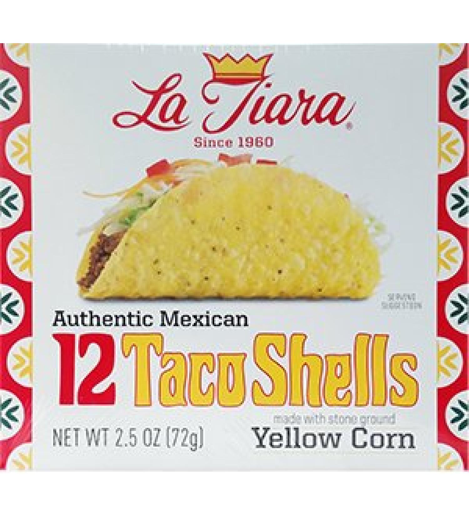 La Tiara Taco Shells  12-count Box (Pack of Six Boxes) - Buy Online on GoSupps.com