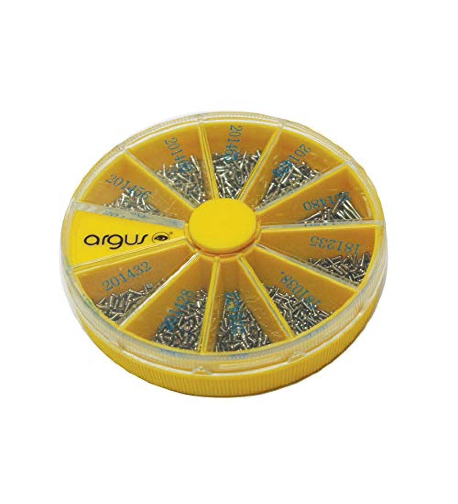 argus screw assortment for spectacle frames ophthalmic optics various selection