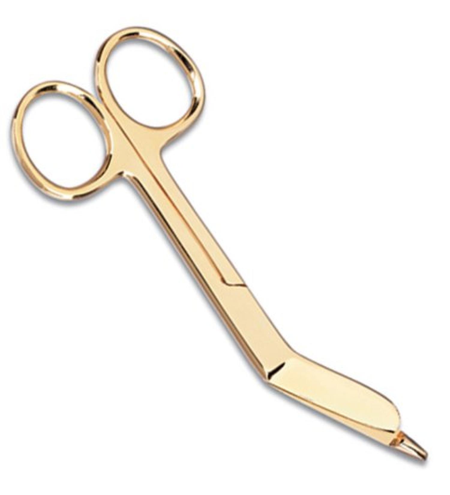 Prestige Medical Gold Plated Bandage Scissor, 4.5 Inch, 1.35 Ounce
