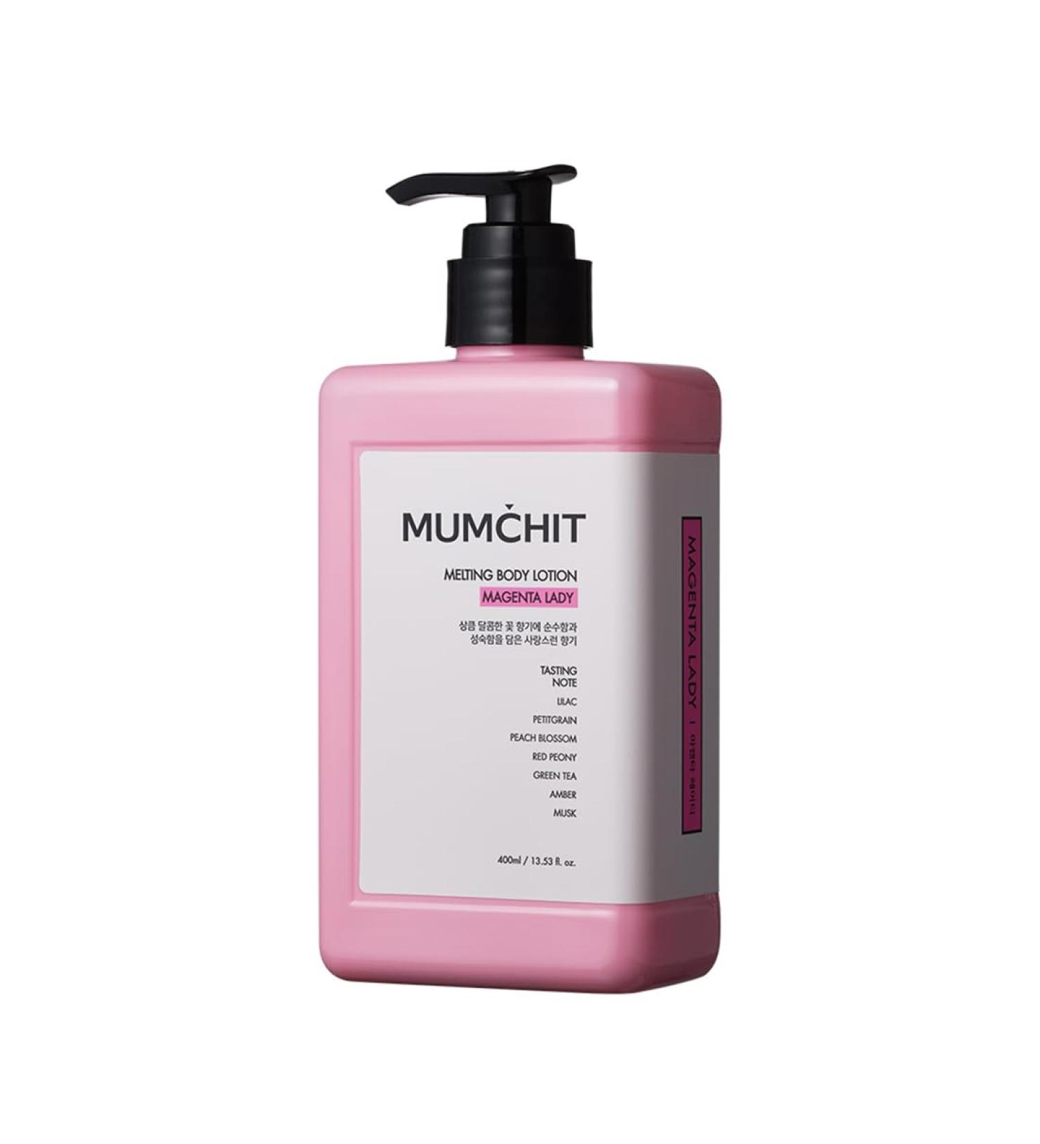MUMCHIT Melting Body Lotion 13.5 fl oz 4 Fresh Scents Liposome Technology Non-Greasy Shea Butter EWG Green Ingredients (13.5 fl oz Magenta Lady) Magenta Lady 13.5 Fl Oz (Pack of 1) - Buy Online on GoSupps.com