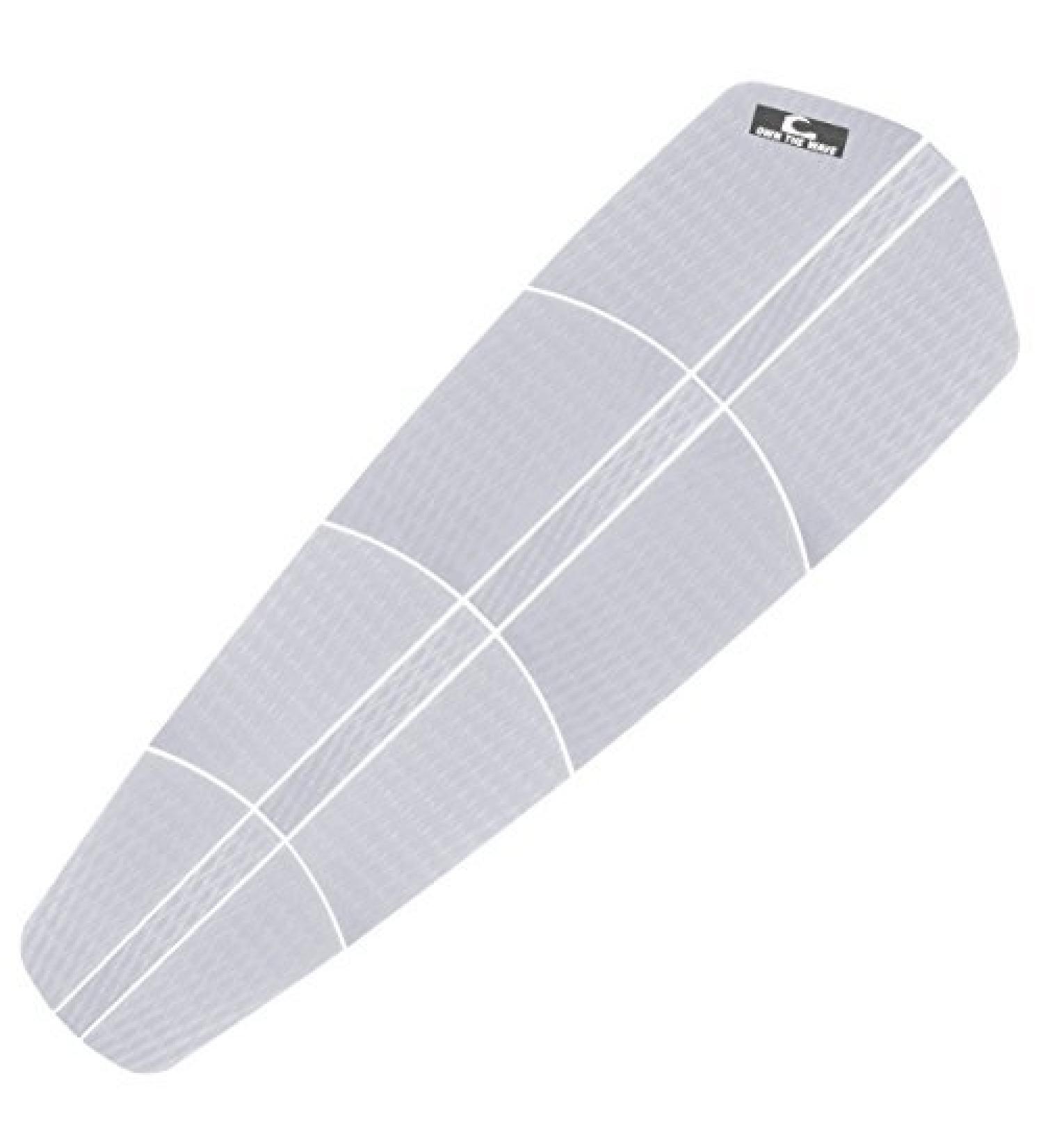Own the Wave 12 Piece SUP Surf Traction Pad - Premium Deck Grip EVA Foam with 3M Adhesive for Longboard Paddleboard Surfboard, White, Black, Grey