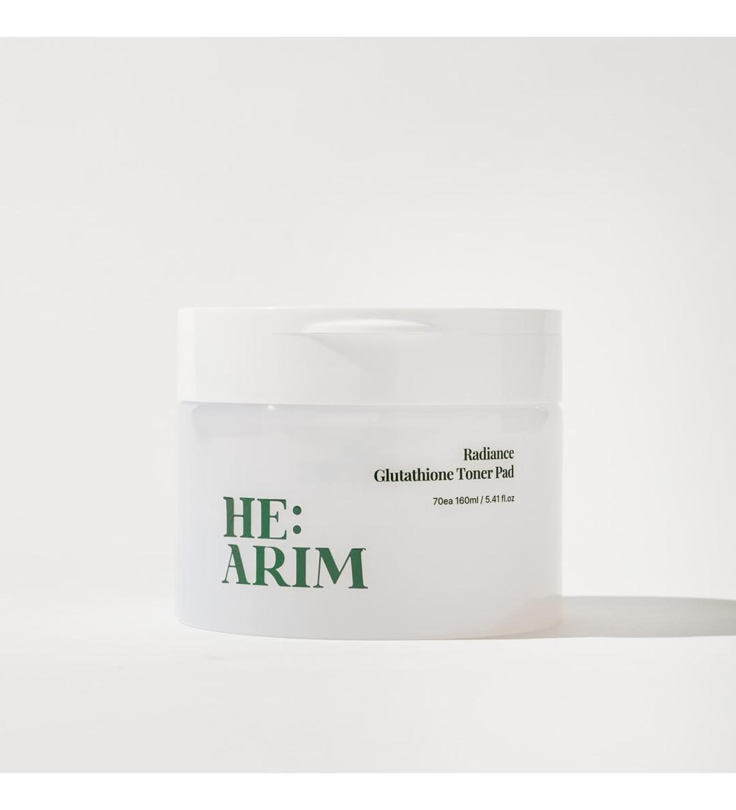 K-Beauty Toner Pads Brightening & Hydrating with Glutathione and Niacinamide | 70 Pre-Soaked Sheets in 160ml Essence for Radiant Korean Skincare - Buy Online on GoSupps.com