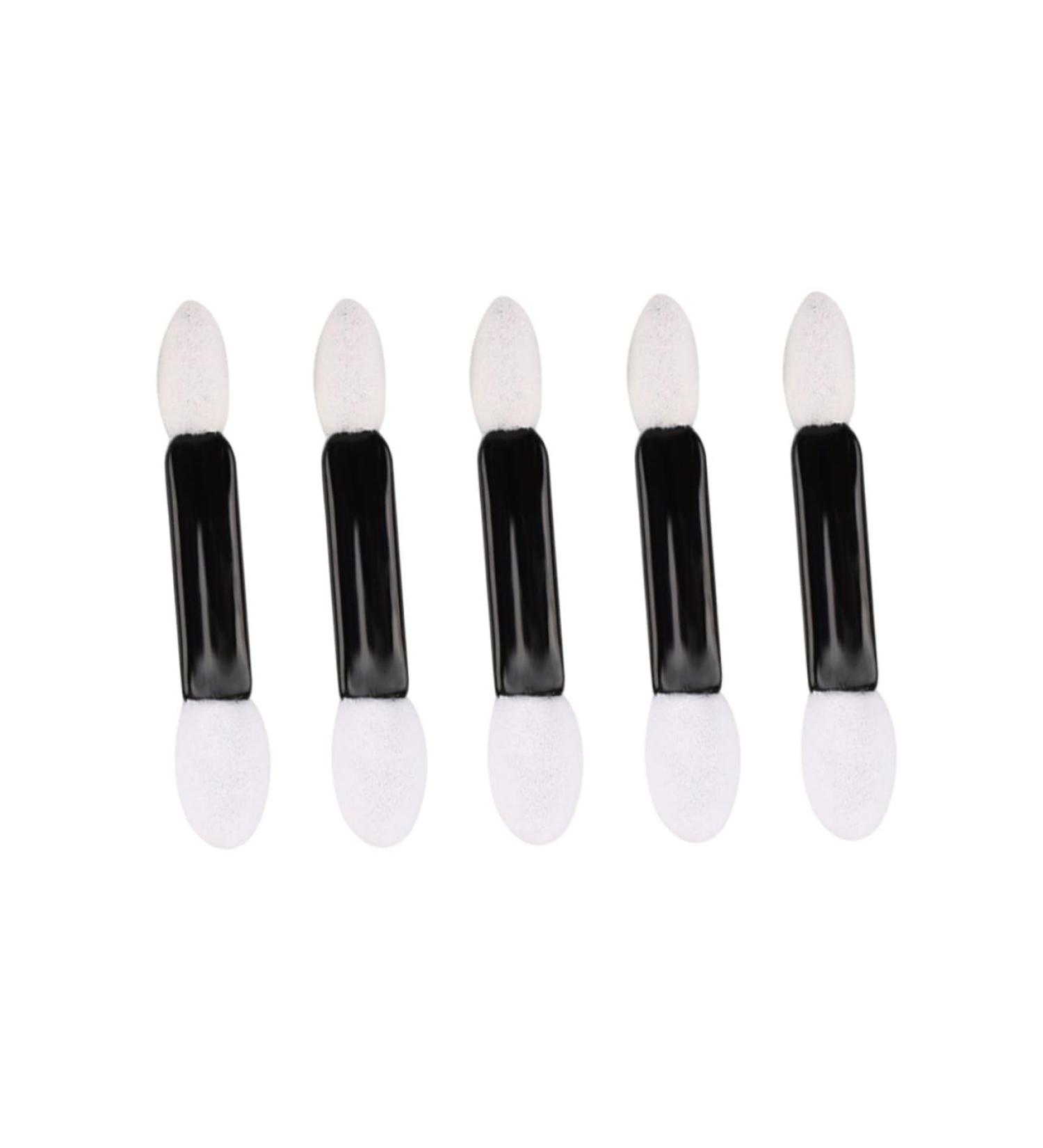 HAPINARY 50pcs Brush Eyeshadow Sponges Ladies Suits Eye Shadow Women Eyeshadow Brush Travel Lipstick Oval M White - Buy Online on GoSupps.com