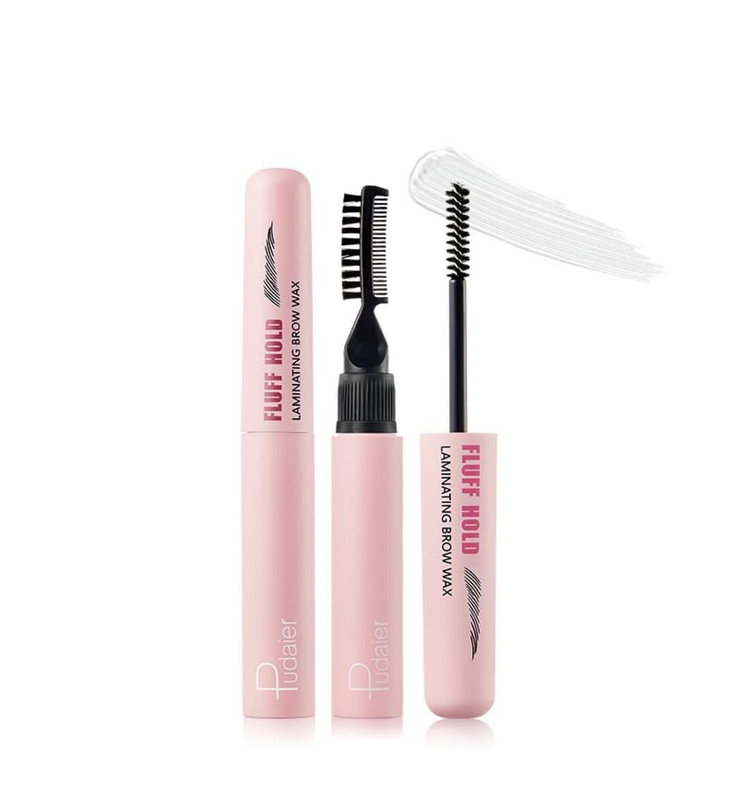 Eyebrow Brow Sculpt Clear Eyebrow Gel Eyebrow Fixer with Brow Comb Double-headed Long Lasting Brow Wax Eyebrow Shaping Makeup - Buy Online on GoSupps.com
