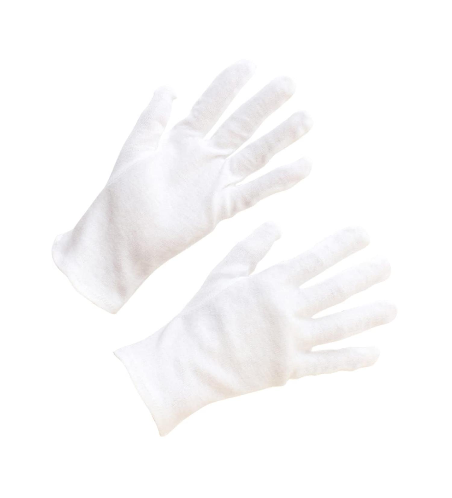 Mobestech 24 Pairs Hand Moisturizer Dustproof Jewelry Inspection Dry Hands Moisturizing Spa Work Wen Wan White Cotton - Buy Online on GoSupps.com