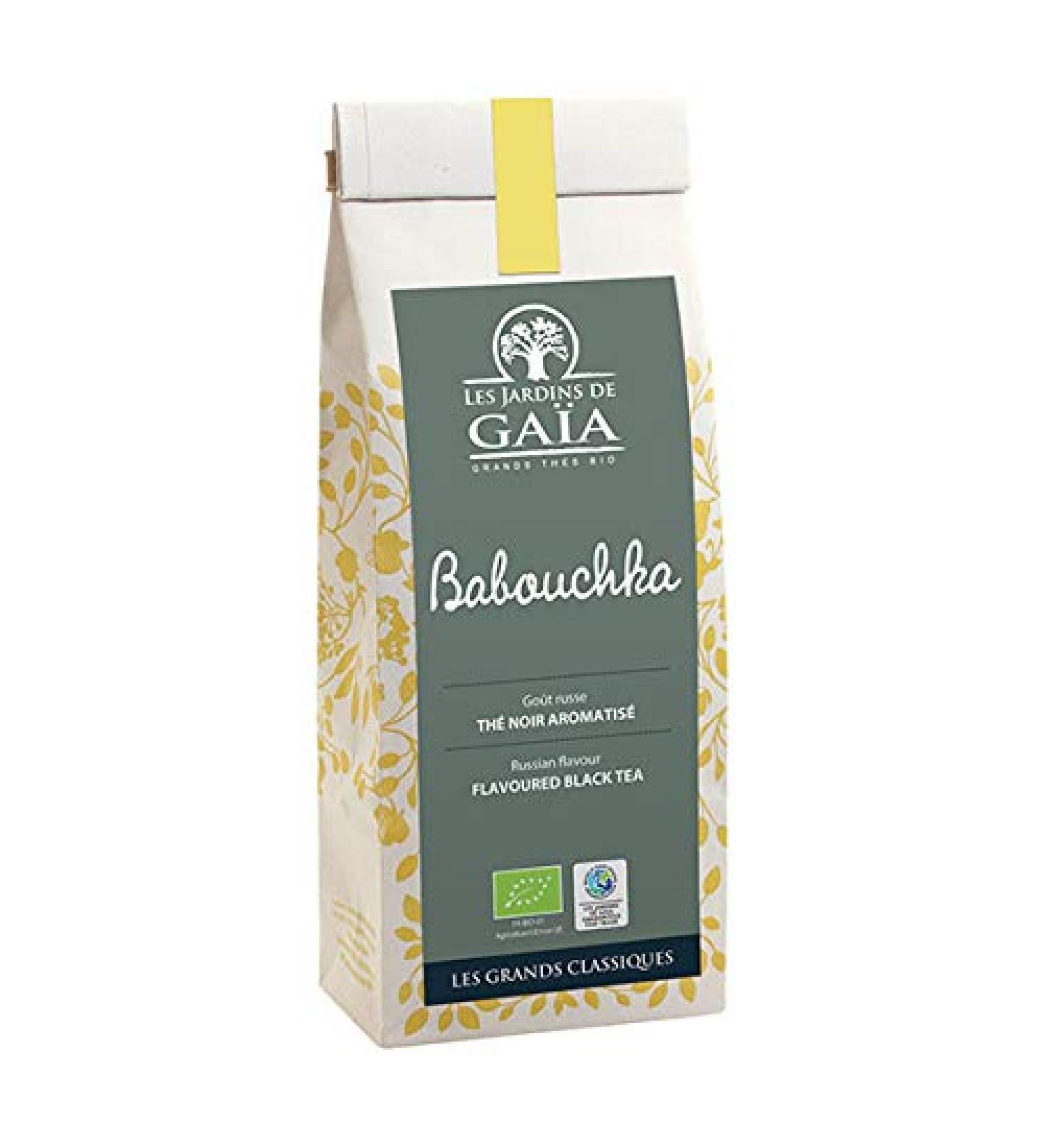 Les Jardins De Ga a - Th Noir Aromatis Babouchka Gout Russe 100G - Unit  - Buy Online on GoSupps.com