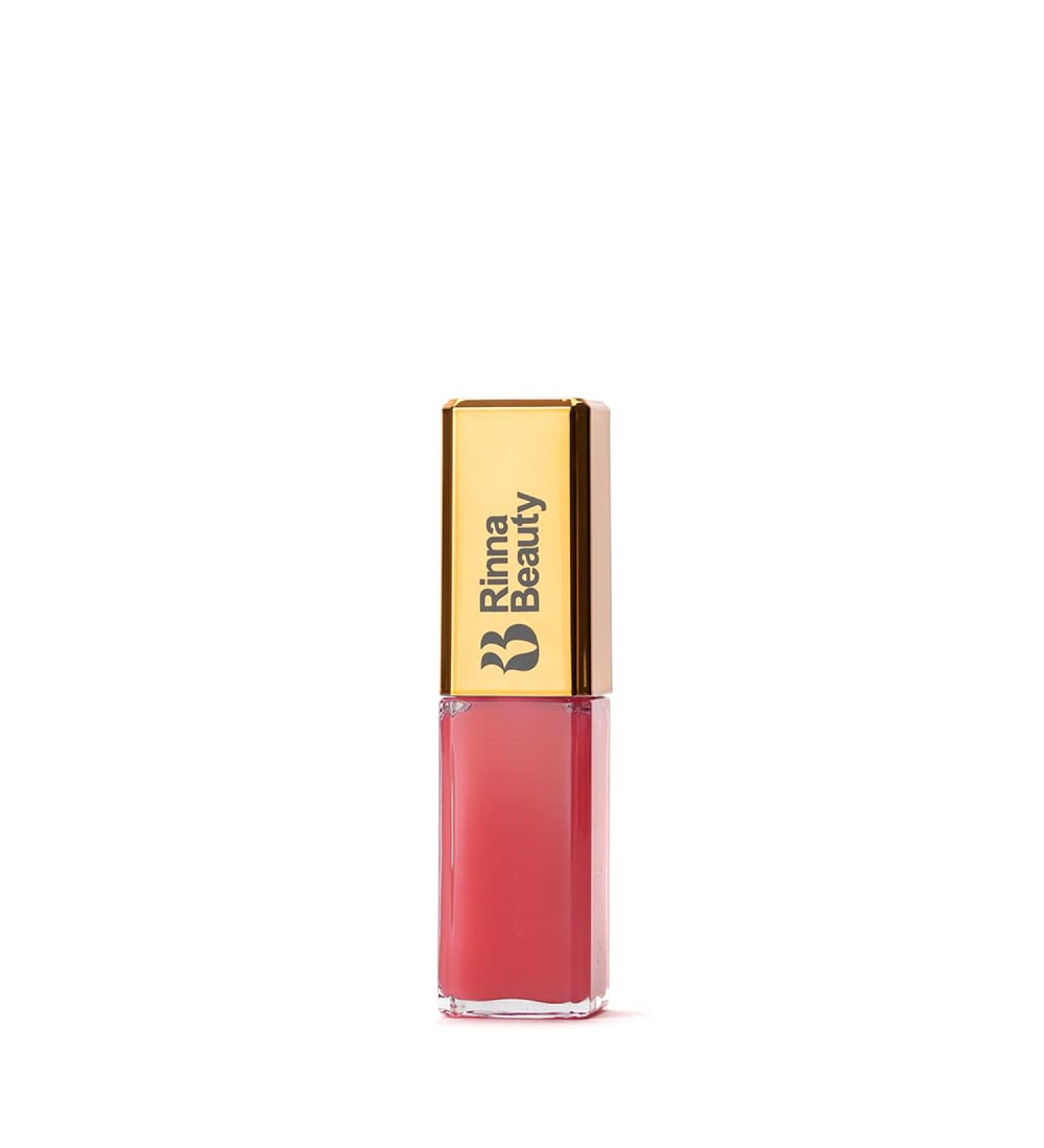 Rinna Beauty Lip Plumping Oil - Bright Bombshell | Vegan Cruelty-Free Hydrating Lip Moisturizer - 0.3 Fl Oz - Buy Online on GoSupps.com