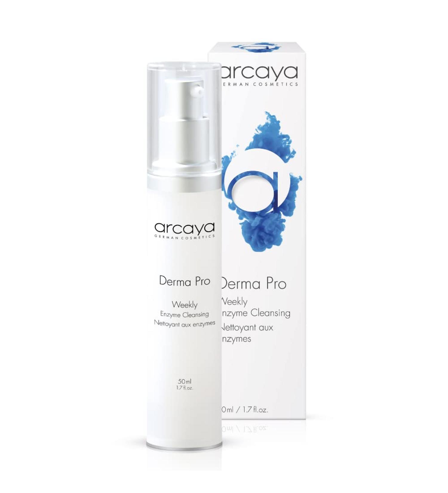 arcaya Derma Pro Enzyme Peeling | Deep Cleansing for All Skin Types | Super-Soft Blemish-Free Skin - International Shipping Available - Buy Online on GoSupps.com