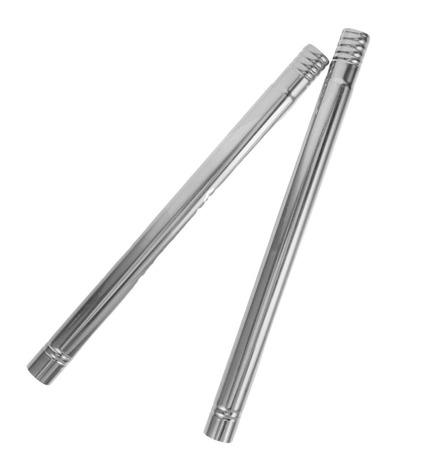 Angoily Stainless Steel Broomstick Replacement - 2 Piece Extension Mop Handle with Threaded Rods - 25mm Diameter - Ideal for Sweeping & Shoveling - Buy Online on GoSupps.com