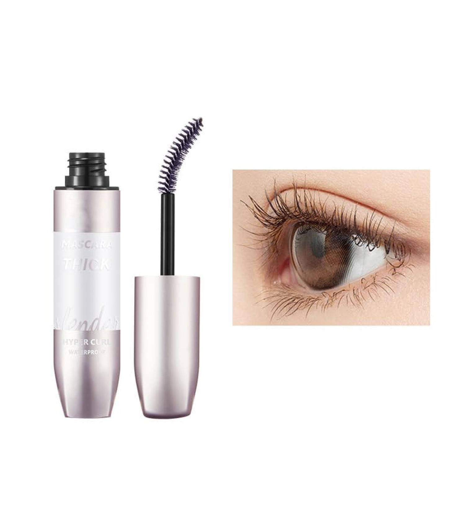 Mascara - Volume Curl & Smudge Mascara Volume Lasting & Natural (Kaffee) - Buy Online on GoSupps.com
