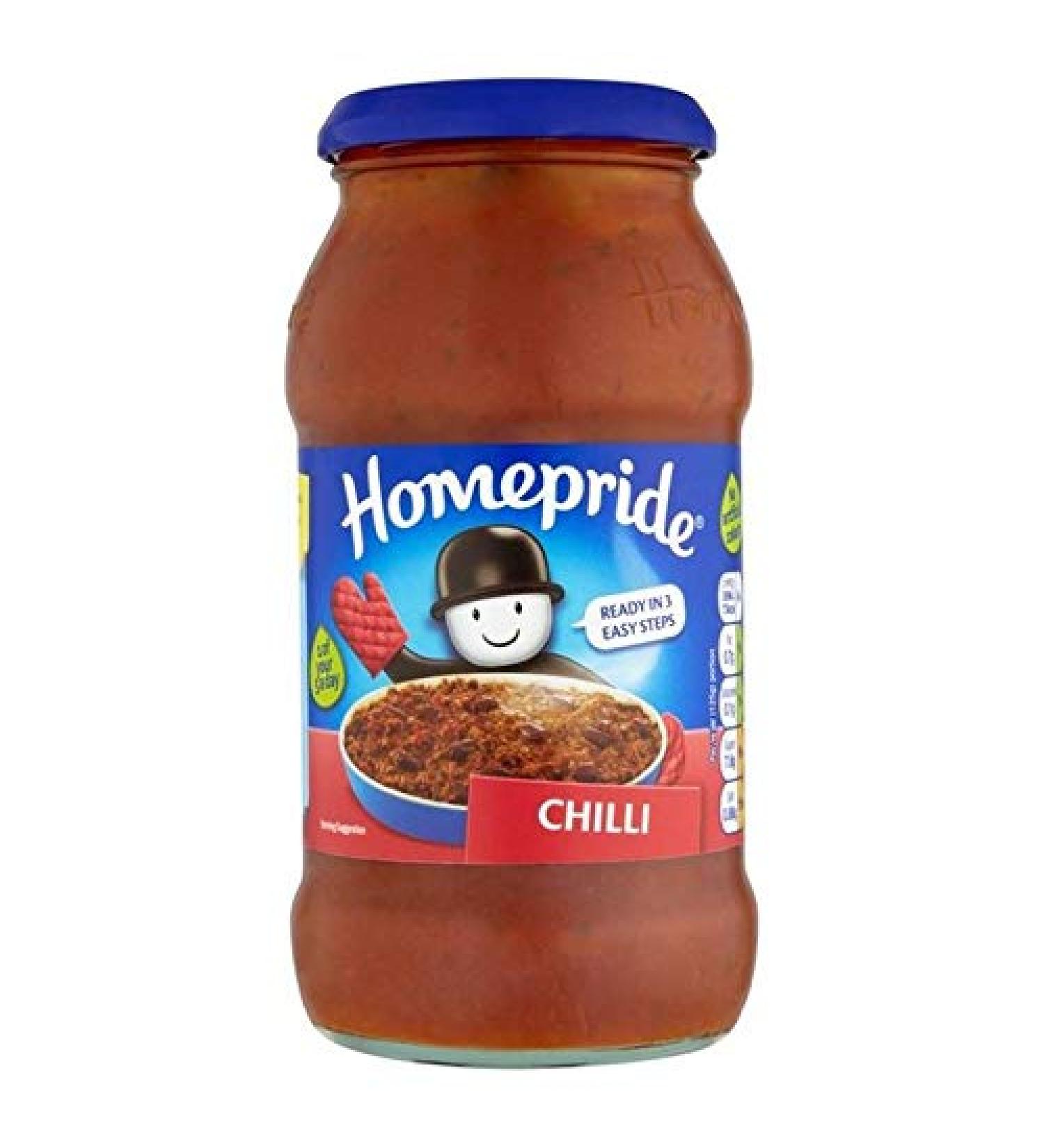 Homepride 4 x Chili Cuisine Homepride Sauce 500 g