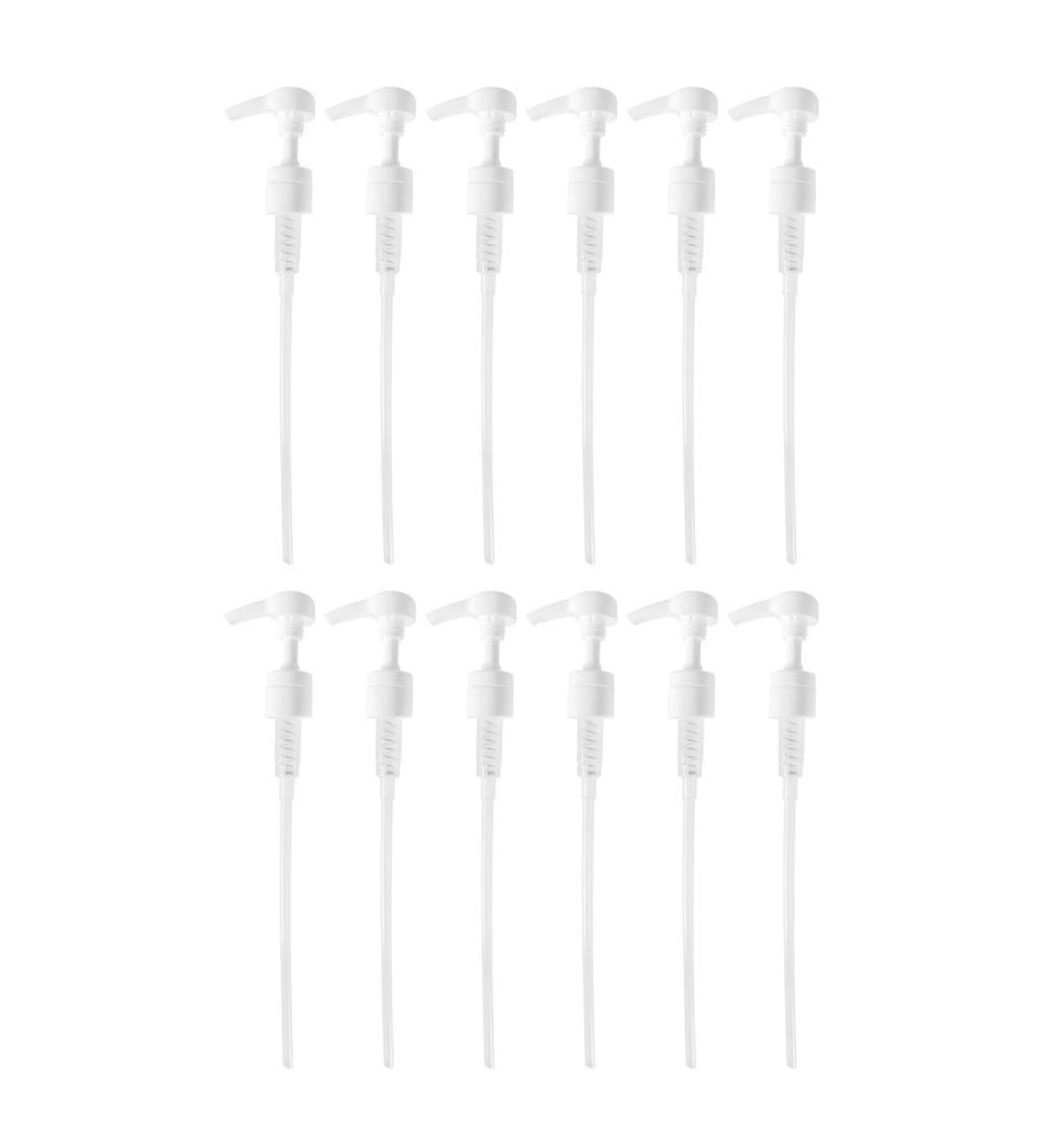 Geti Beauty Salon Top Shampoo Bottle Liquid Dispenser 12-Pack - Fits 33.8 oz Containers - Non-Slip Design - 28/410 4cc Pump - Pack of 12 - Buy Online on GoSupps.com