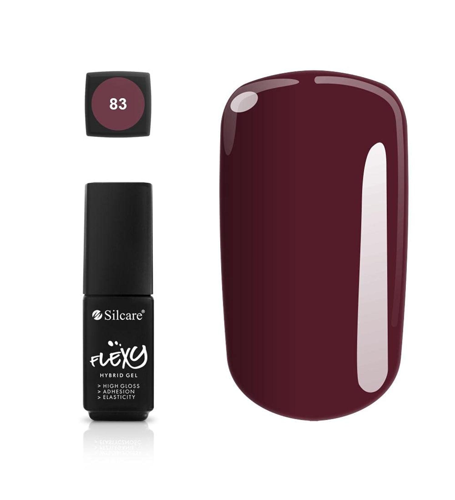 Silcare Flexy Hybrid Soak Off Gel No. 83 | Long-Lasting Nail Polish | International Shipping Available - Buy Online on GoSupps.com
