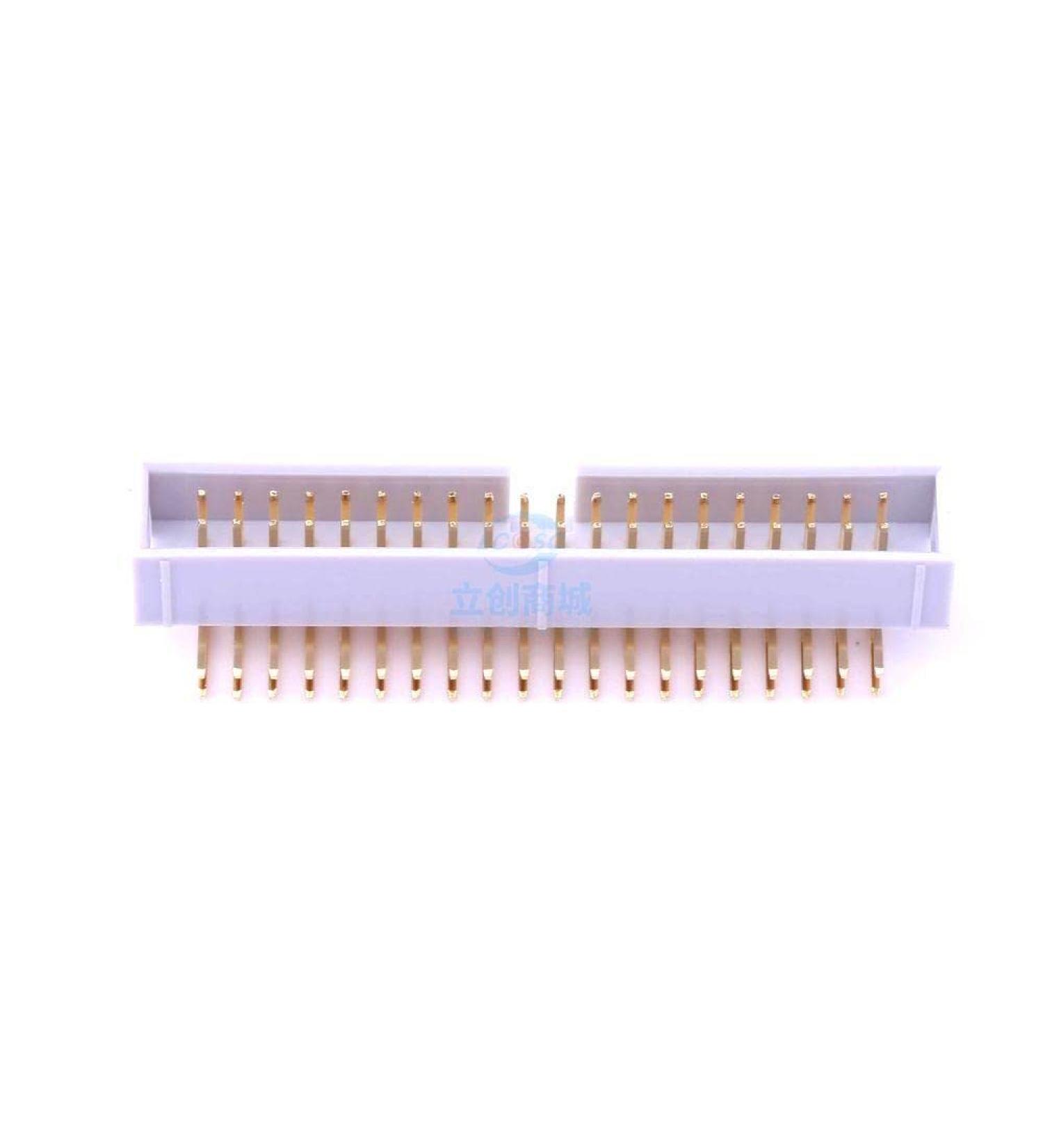Buy 2pcs 2.54mm Jane Bull Boxheader Solder Type G/F IDC Connector - High-Quality 40P Brass Z-231012840106 | International Shipping Available - Buy Online on GoSupps.com