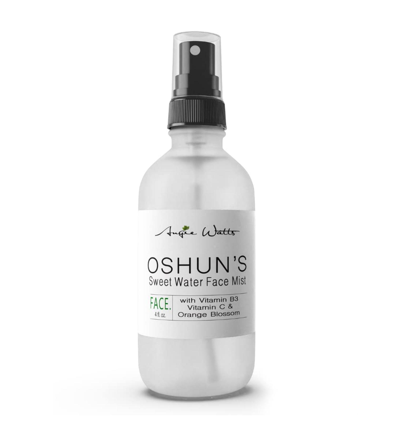 Oshun's Sweet Water Face Mist | Soothing Facial Spray with Vitamin C & B3 | Vegan & Cruelty-Free | For All Skin Types - Buy Online on GoSupps.com