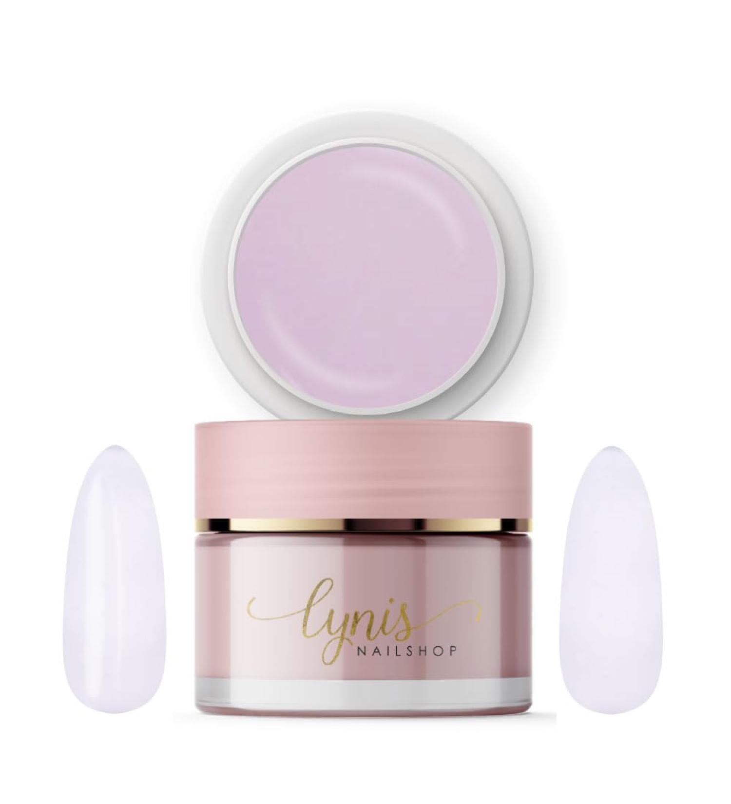 Lynis Nailshop Lynis-Nailshop.de - Fiberglass Nails - Clear - 15 ml - Nail Builder Gel - Medium Viscosity - Camouflage Gel - Pinchable for UV and LED Curing - HEMA-Free