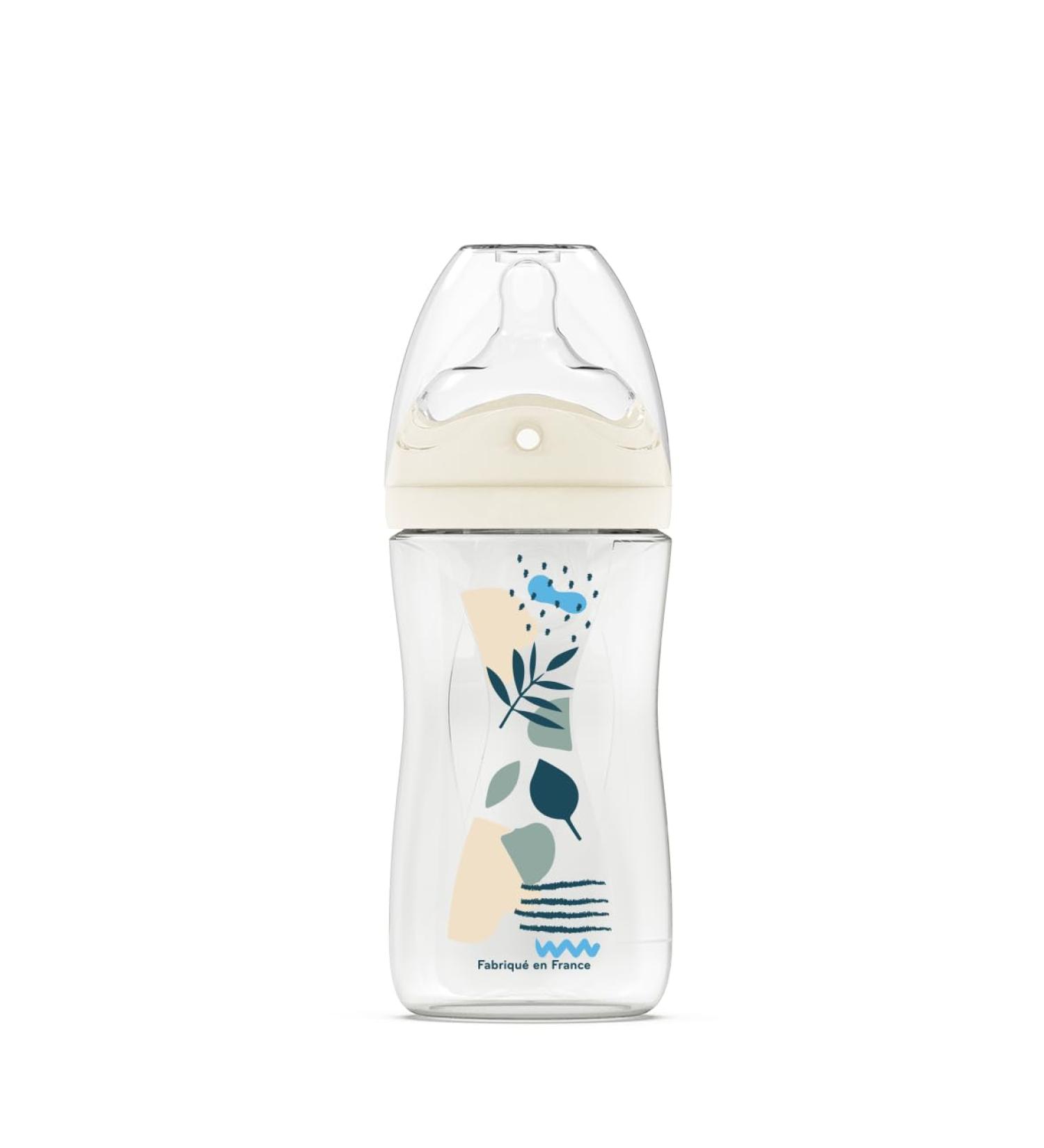 DODIE Multi-Perforated Anti-Colic Teat Bottle 270 ml Blue 3+ Months Biomimicry Teat Flow 2 - Buy Online on GoSupps.com